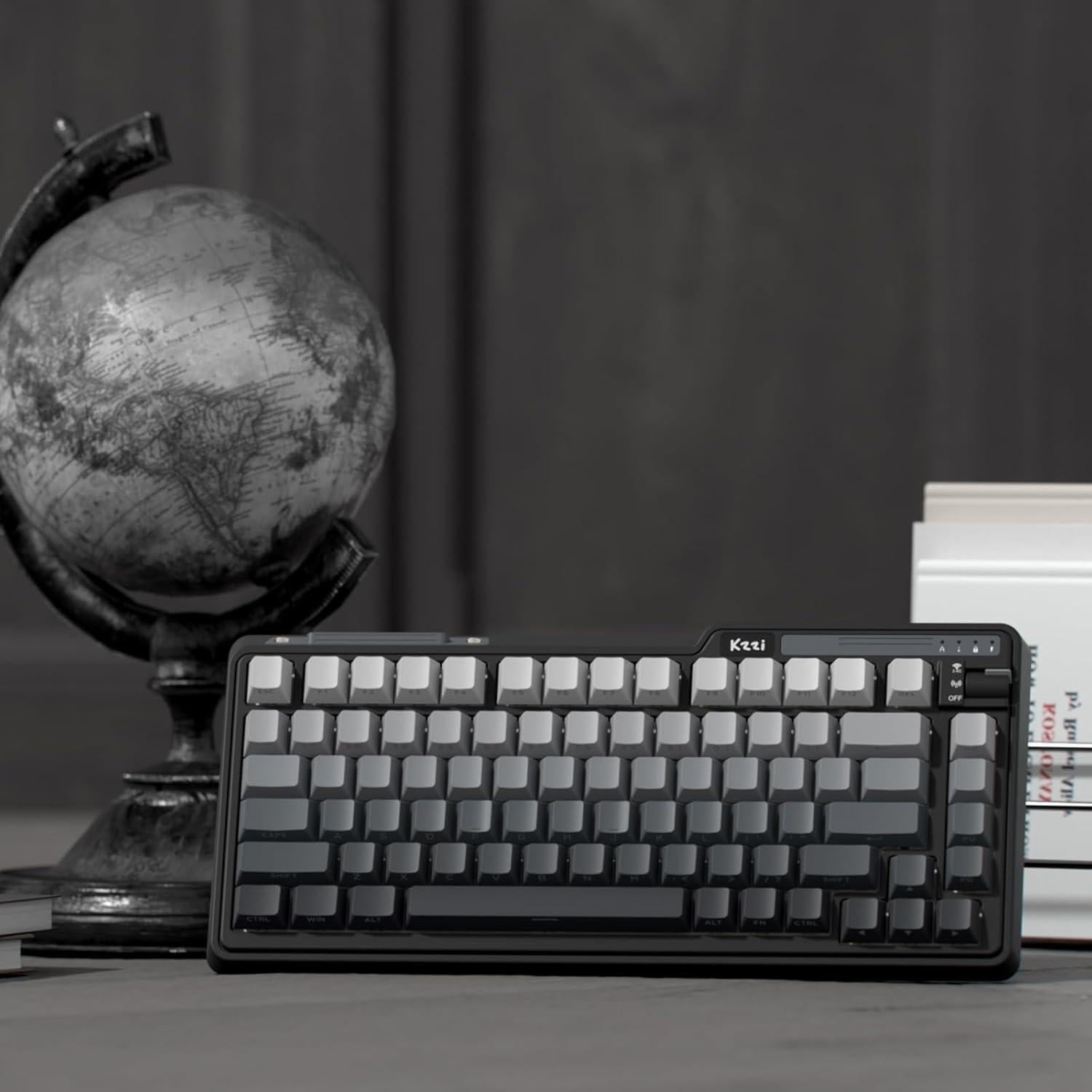 Teclado Mecánico Inalámbrico KZZI K75 Lite RGB 75% 82 Teclas