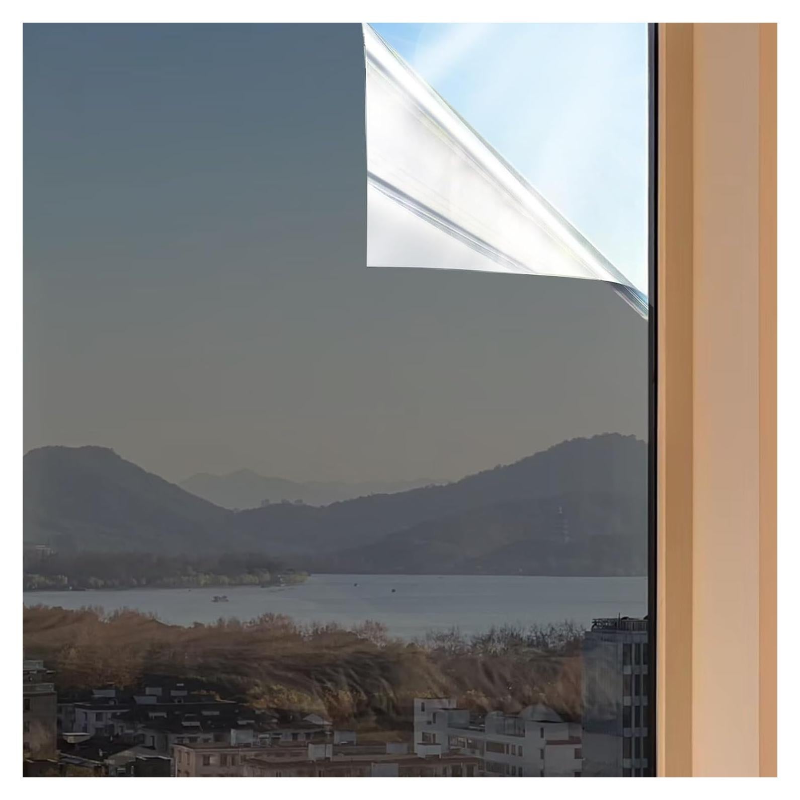 Película de Ventana Reflectante Shackcom 2 Rollos 44.5x299.7cm Plata