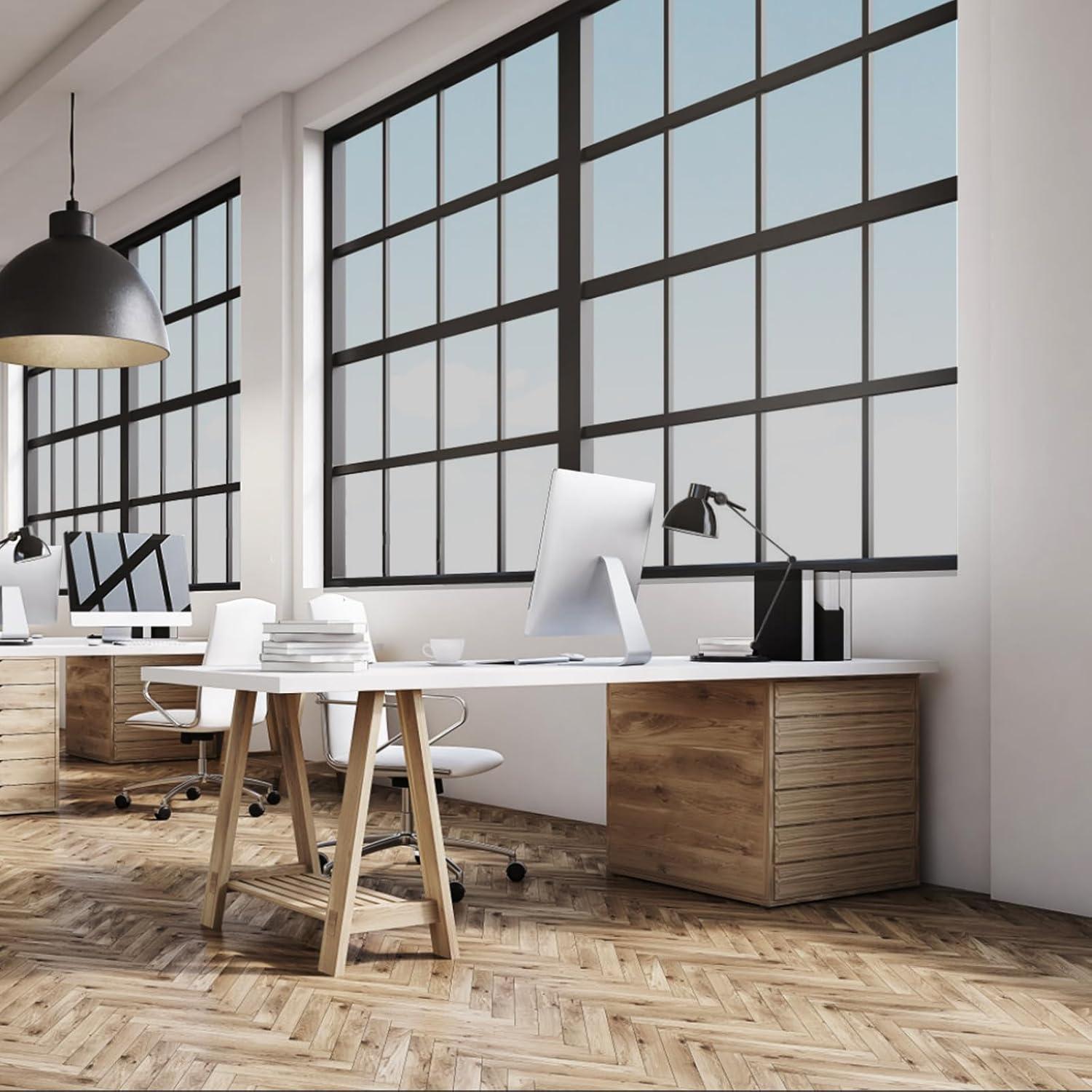 Película de Ventana Reflectante Shackcom 2 Rollos 44.5x299.7cm Plata