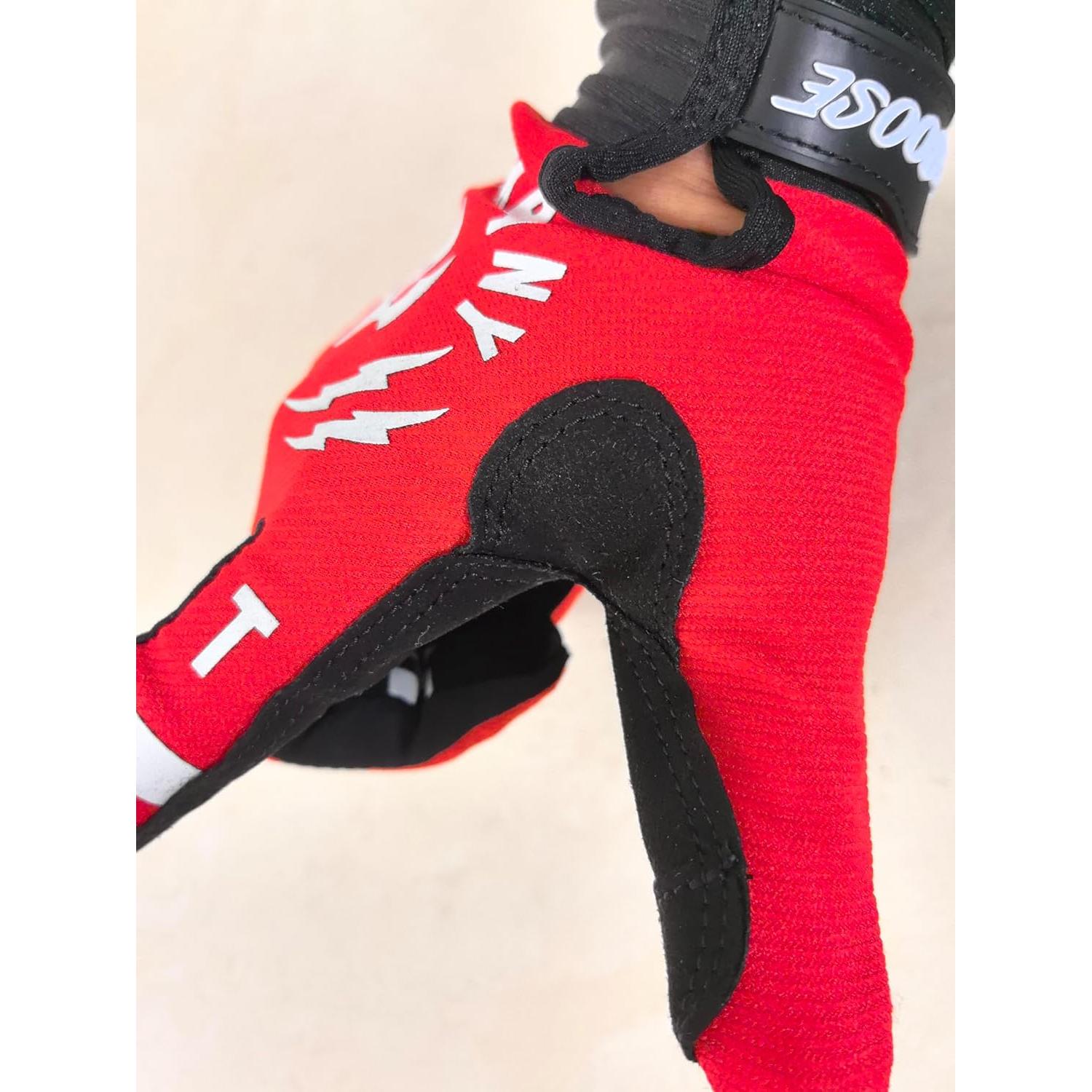 Guantes de Ciclismo EXCEREY Diseño de Ola Unisex Negro