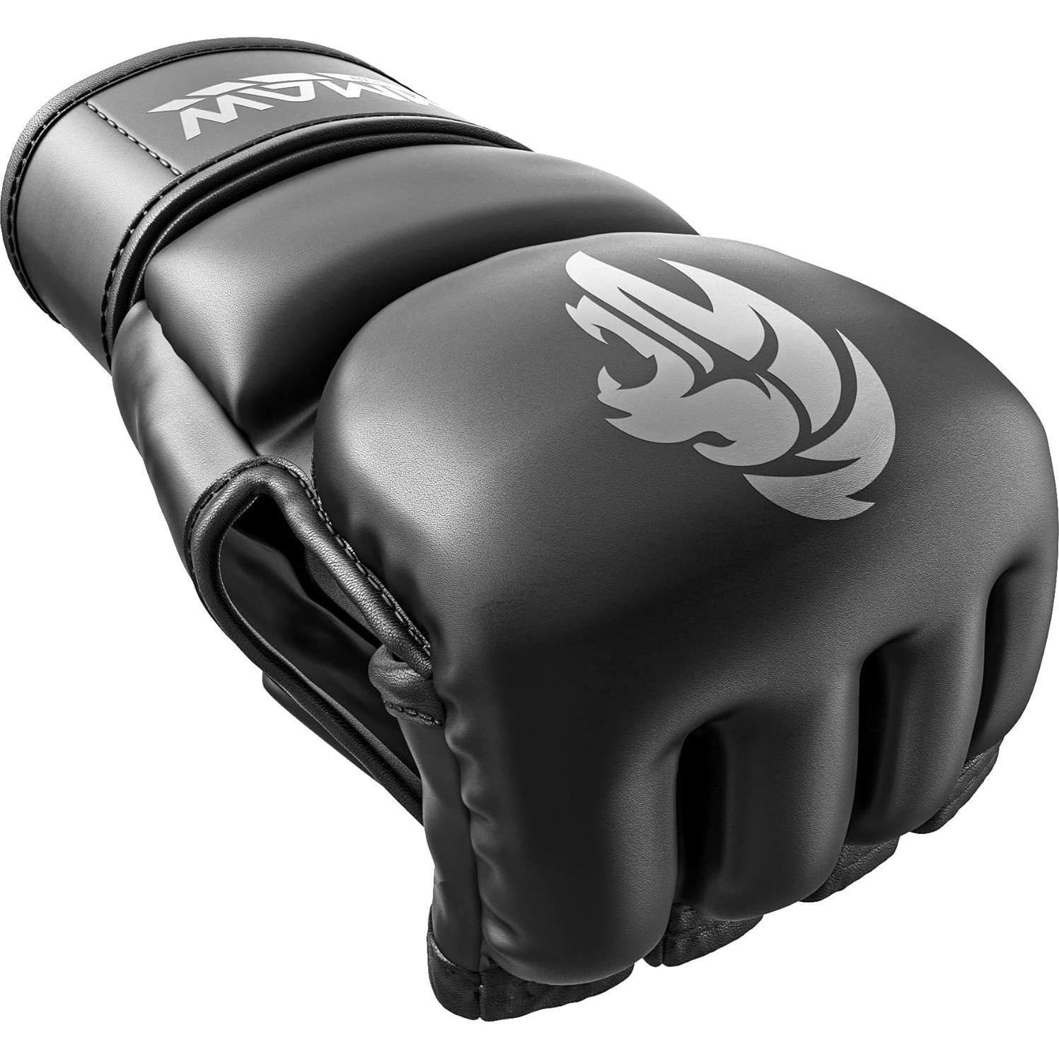 Guantes de MMA WAMM SPORTS POWERFlex Unisex - Negro
