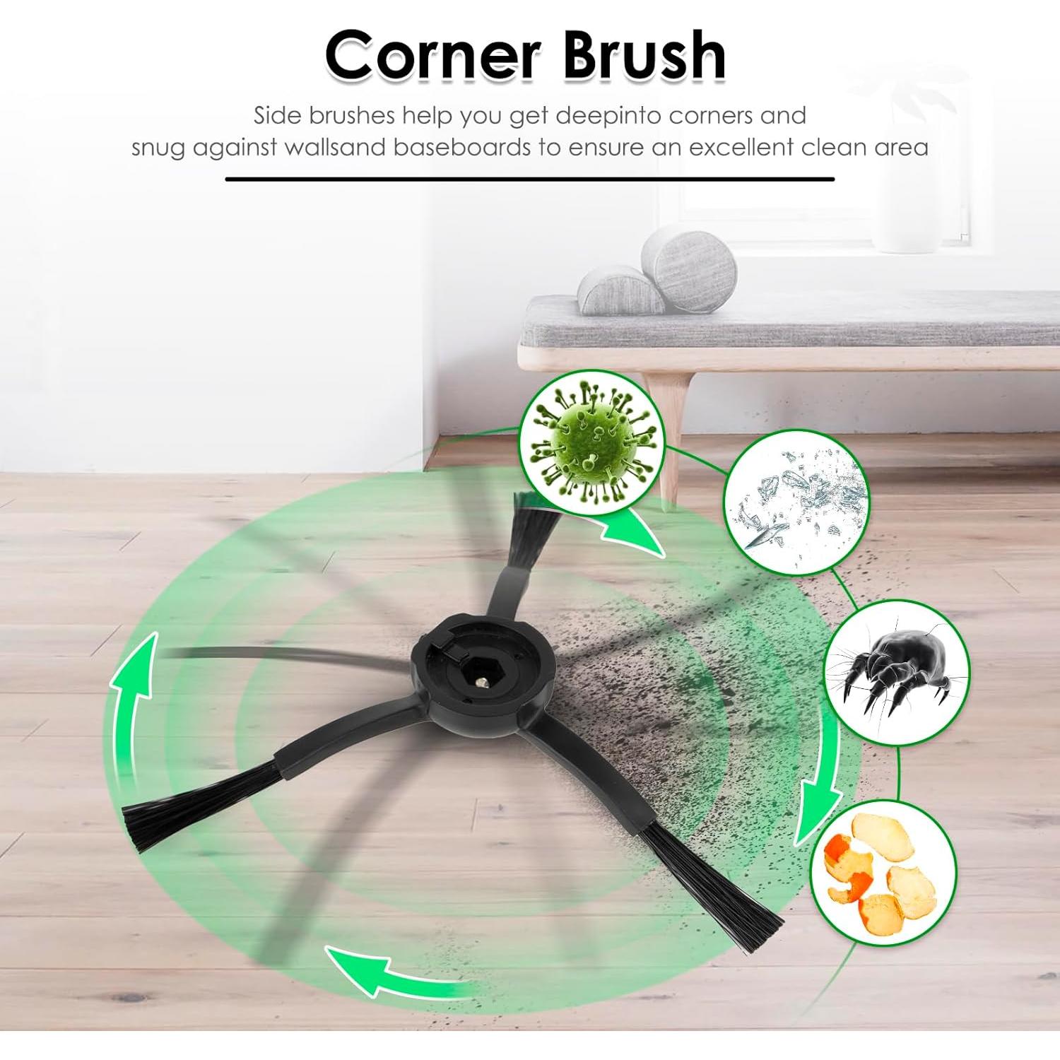 Kit de Accesorios 10 Piezas para Roborock Q5 Pro y Q8 Max