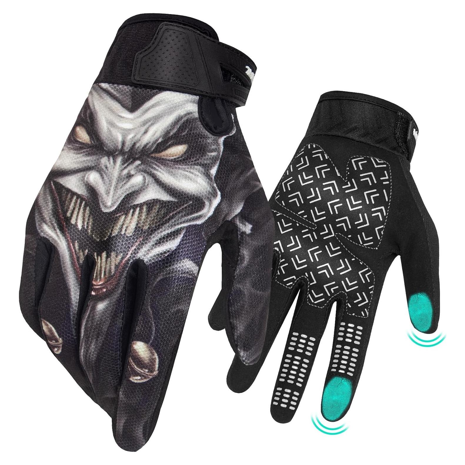Guantes RIGWARL 114 Negro XXL para Motocicleta y Ciclismo