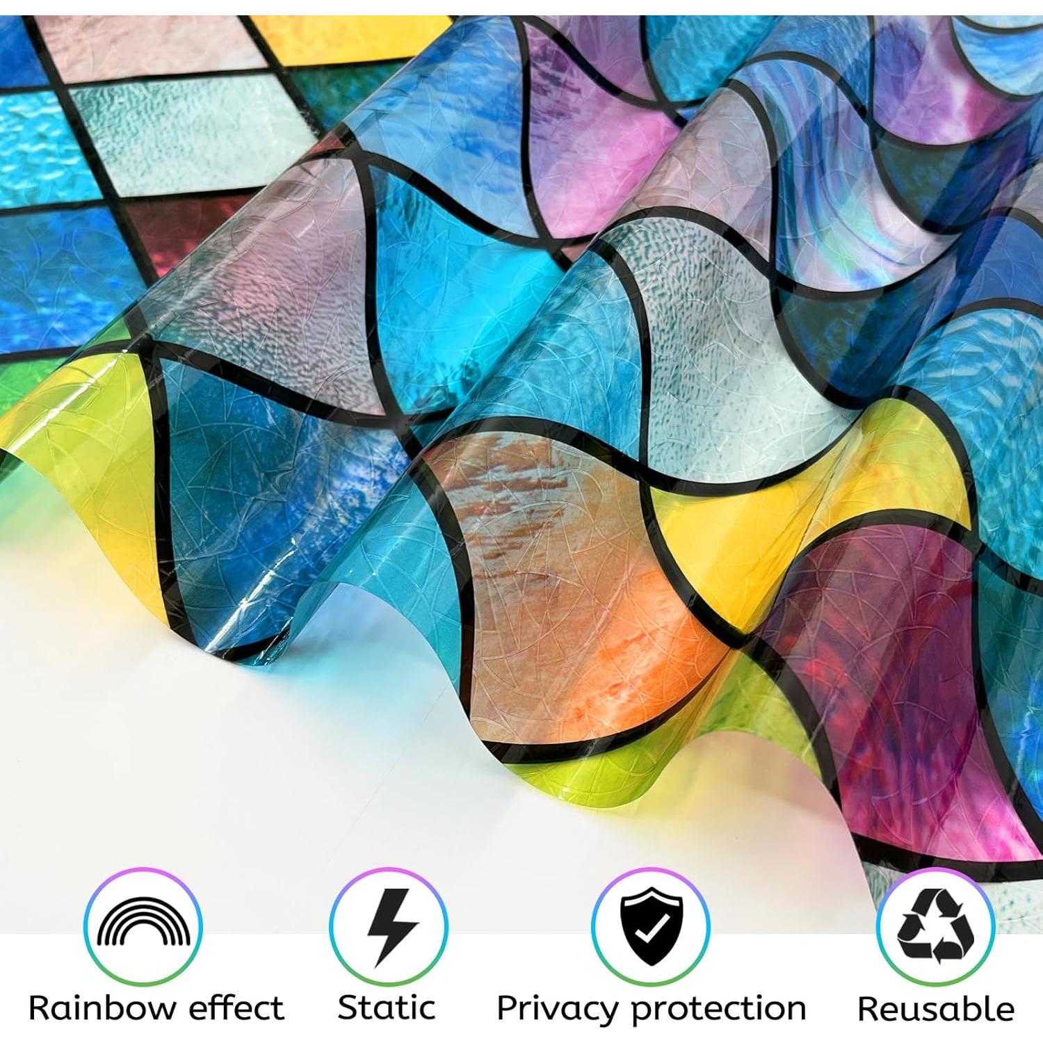 Película de Vidrio Templado QHY Sunshine Arcoíris 44.5x200 cm