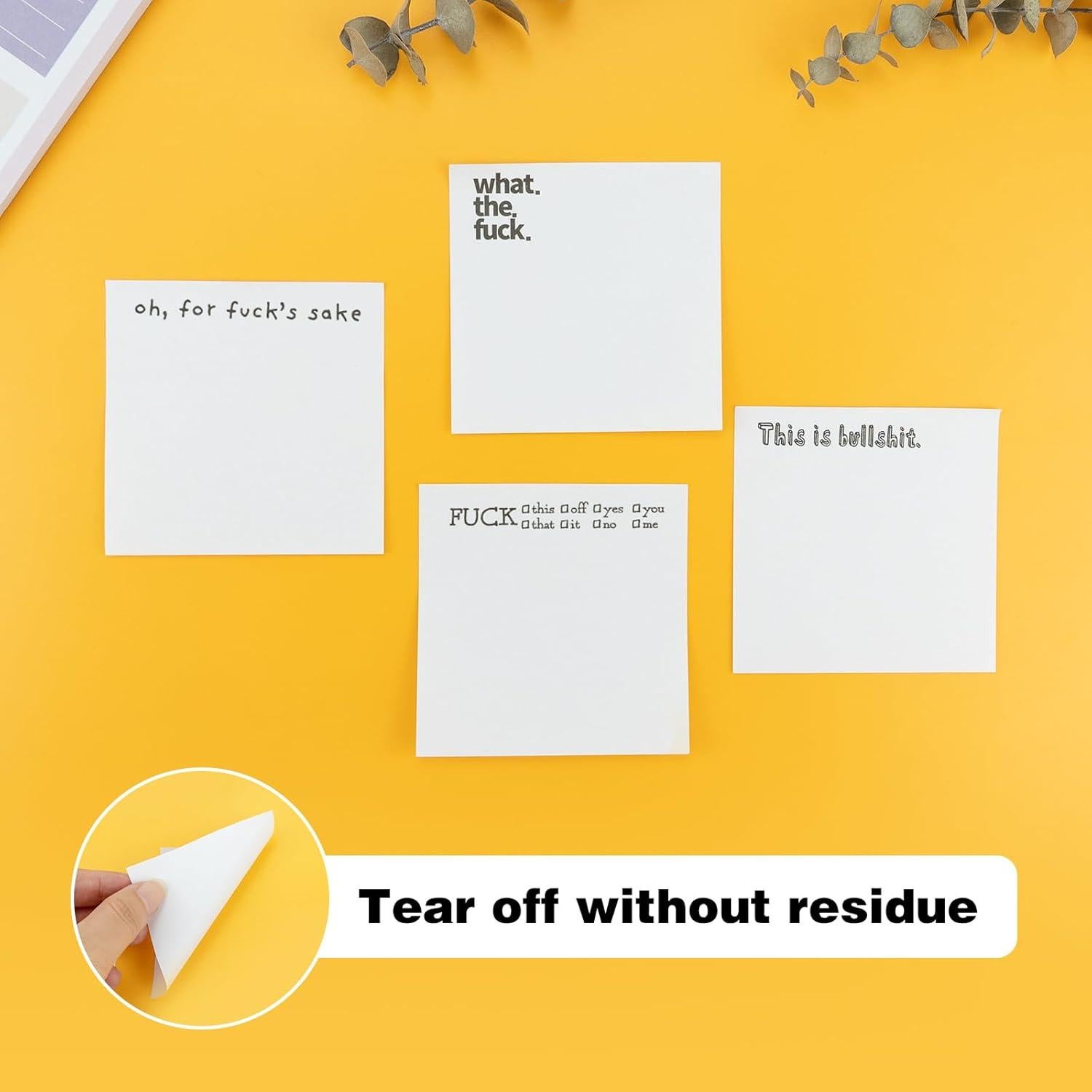 Notas Adhesivas Divertidas GETRIC 200 Piezas 18.8x11.3 cm