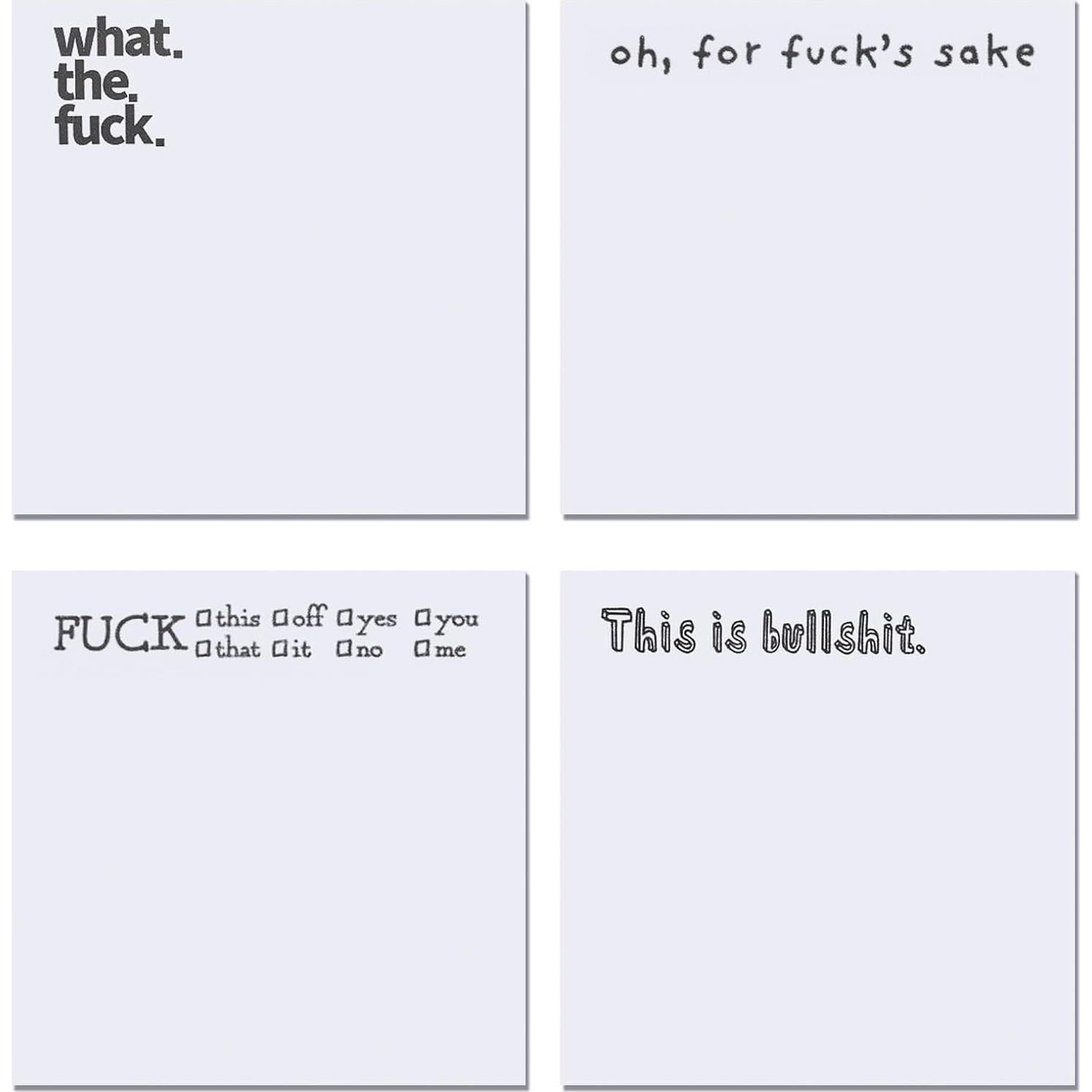 Notas Adhesivas Divertidas GETRIC 200 Piezas 18.8x11.3 cm