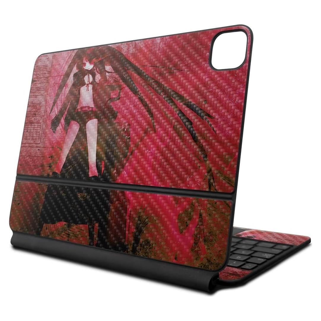 Piel de fibra de carbono MightySkins para Apple Magic Keyboard 13" Anime