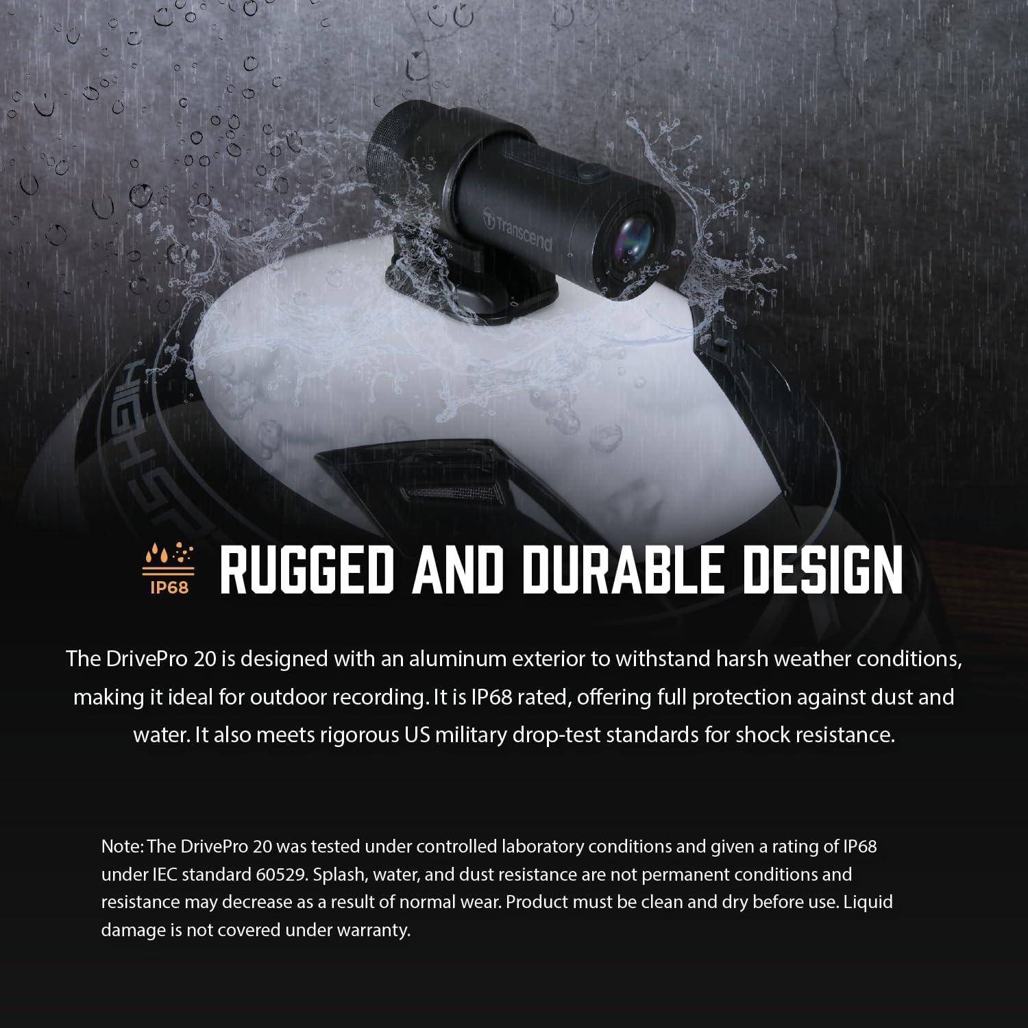 Cámara de Salpicadero Transcend TS-DP20A 32GB Full HD 1080P