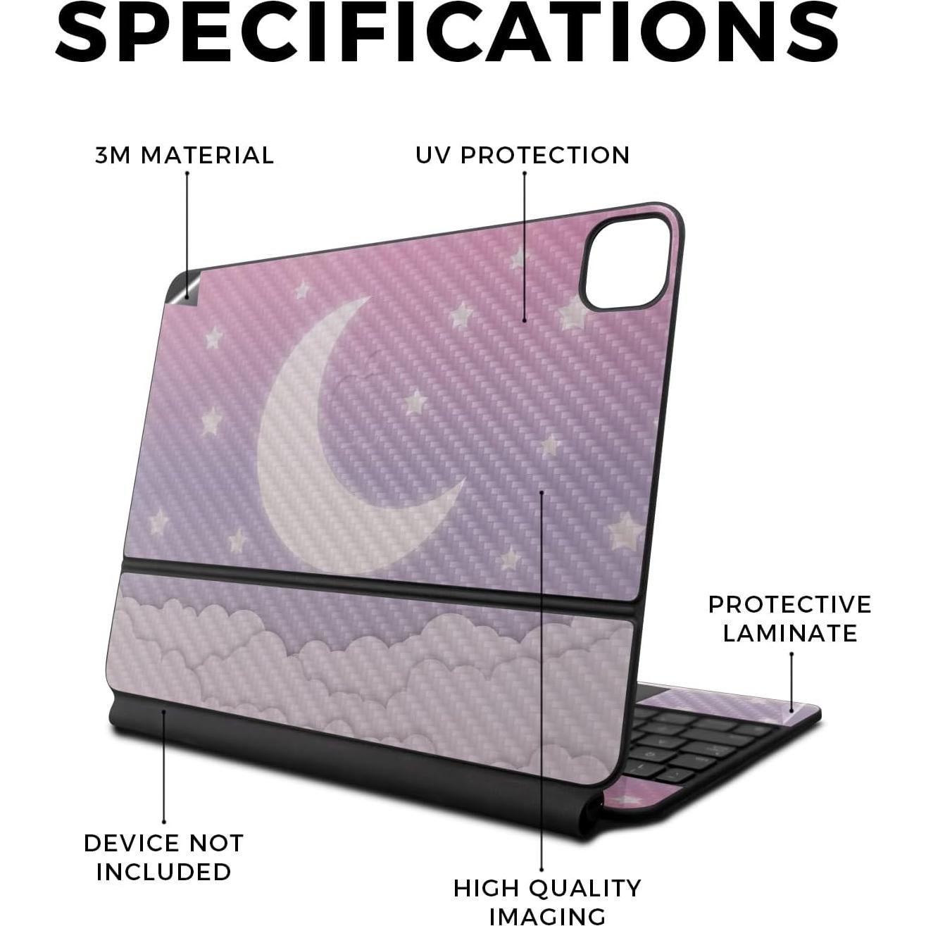 Piel de fibra de carbono MightySkins para Apple Magic Keyboard 2024