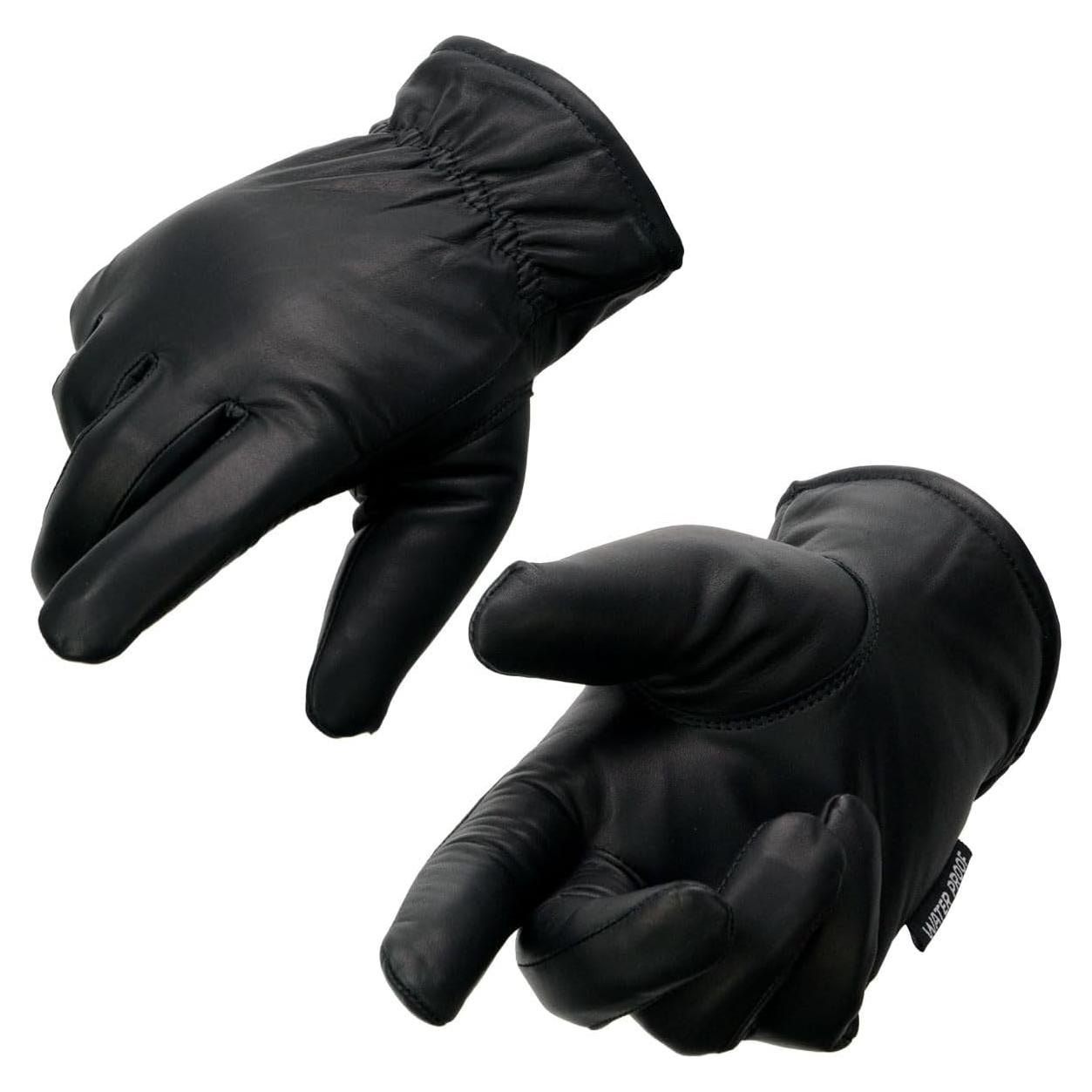 Guantes de motocicleta Milwaukee Leather MG7523 impermeables