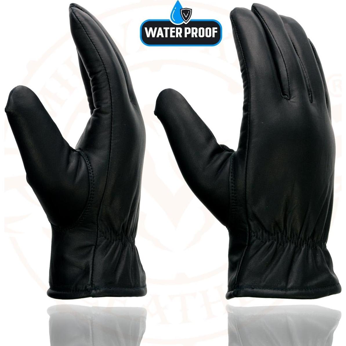 Guantes de motocicleta Milwaukee Leather MG7523 impermeables