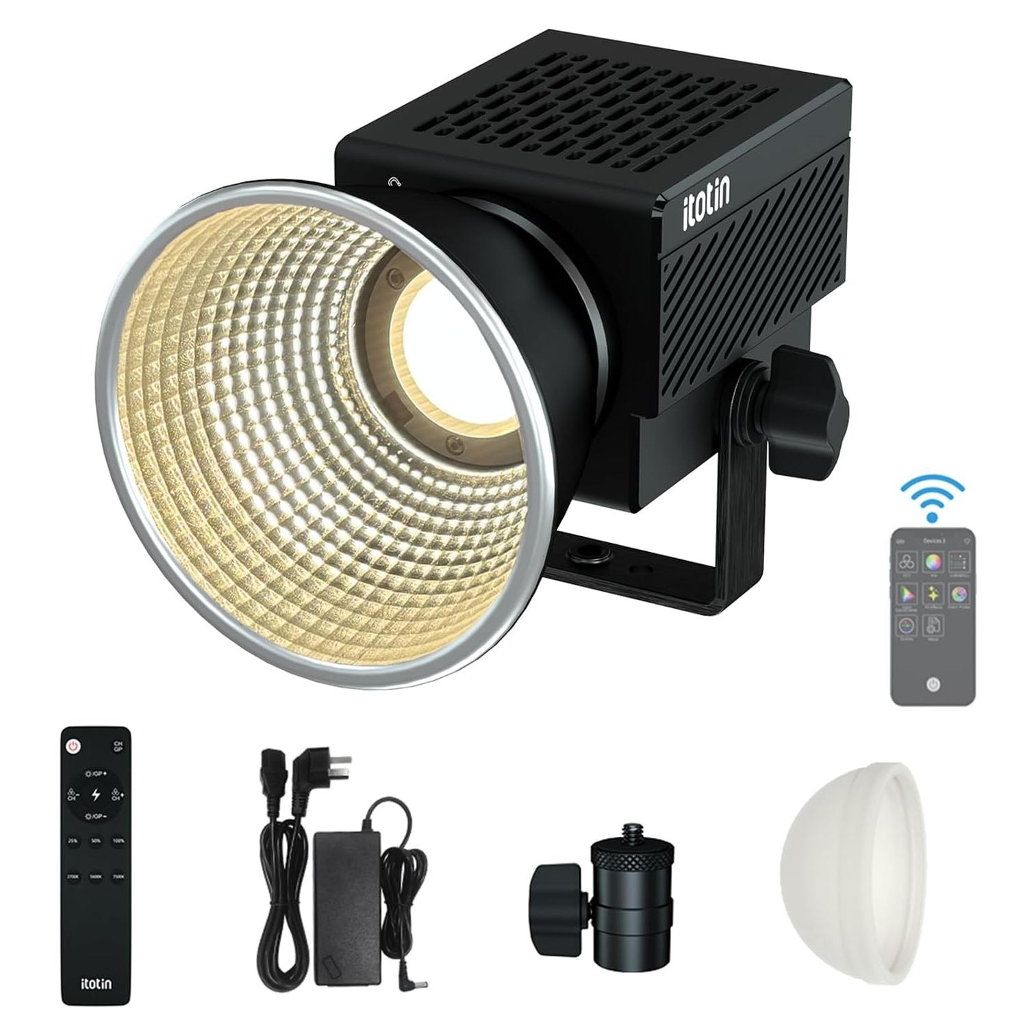 Luz LED de Video Portátil Bi-Color 60W PIXEL LD-C60