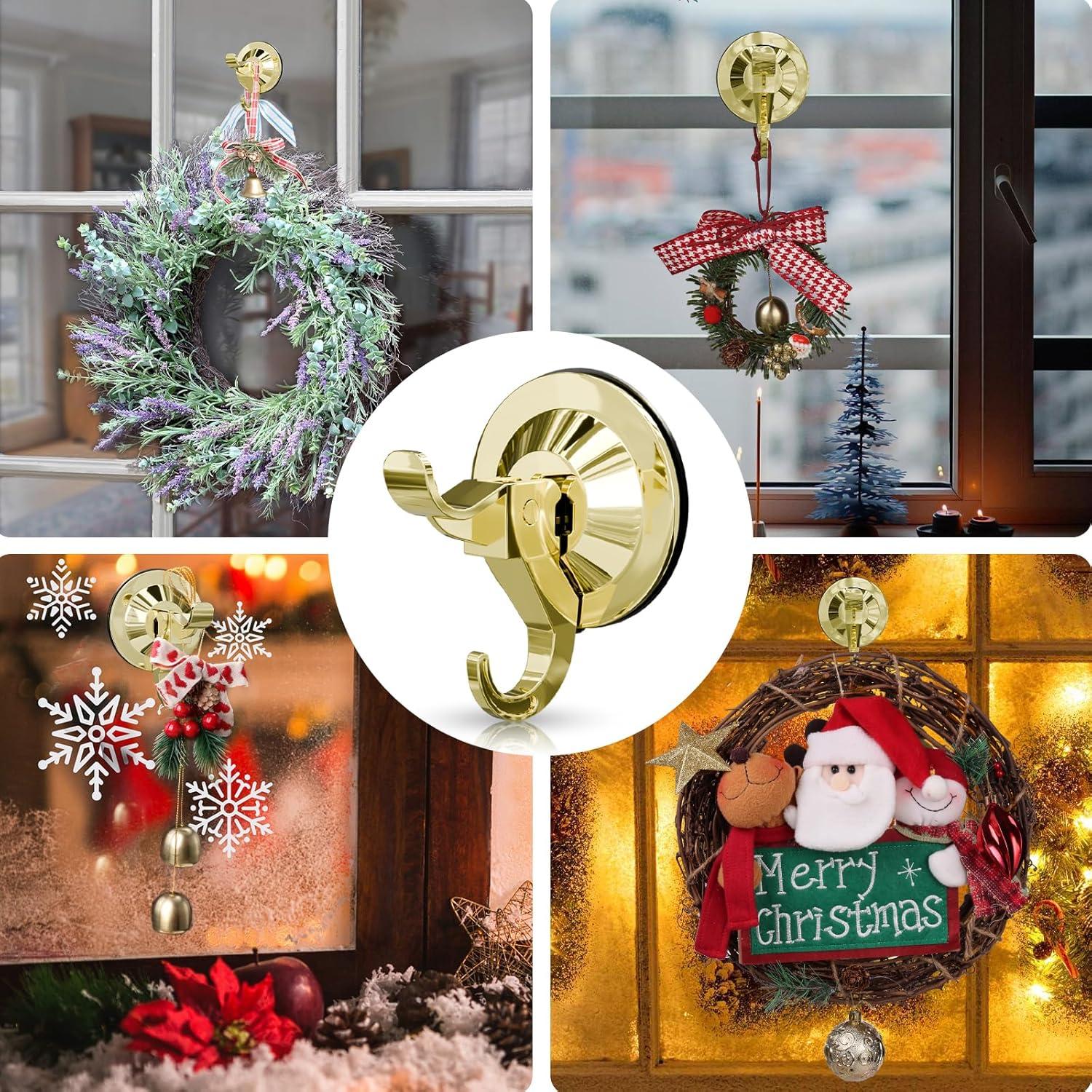 Ganchos de Ventosa Antimbee Oro - Paquete de 10, 5 kg