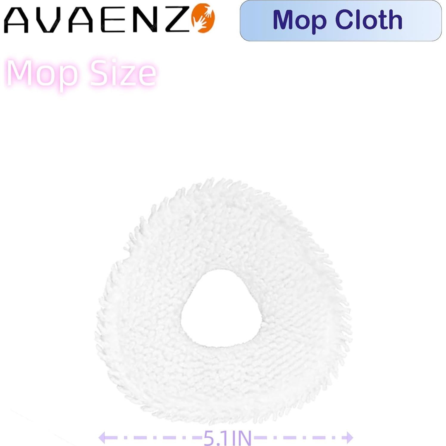 Paños de Reemplazo Microfibra para Aspiradora Narwal Freo X/Z Ultra - 8 Paquetes