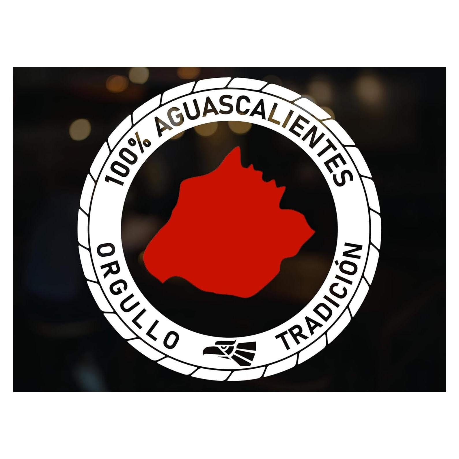 Calcomanía Vinilo Aguascalientes para Camiones 12.7 cm