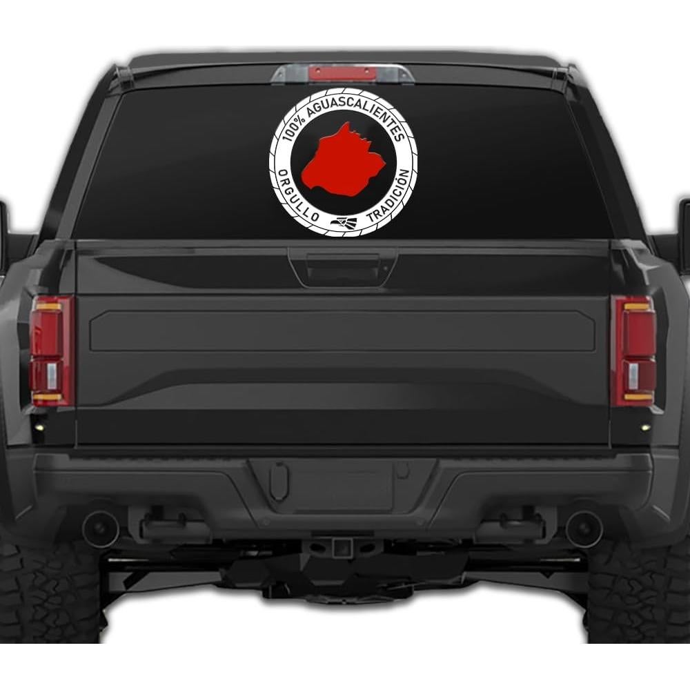 Calcomanía Vinilo Aguascalientes para Camiones 12.7 cm