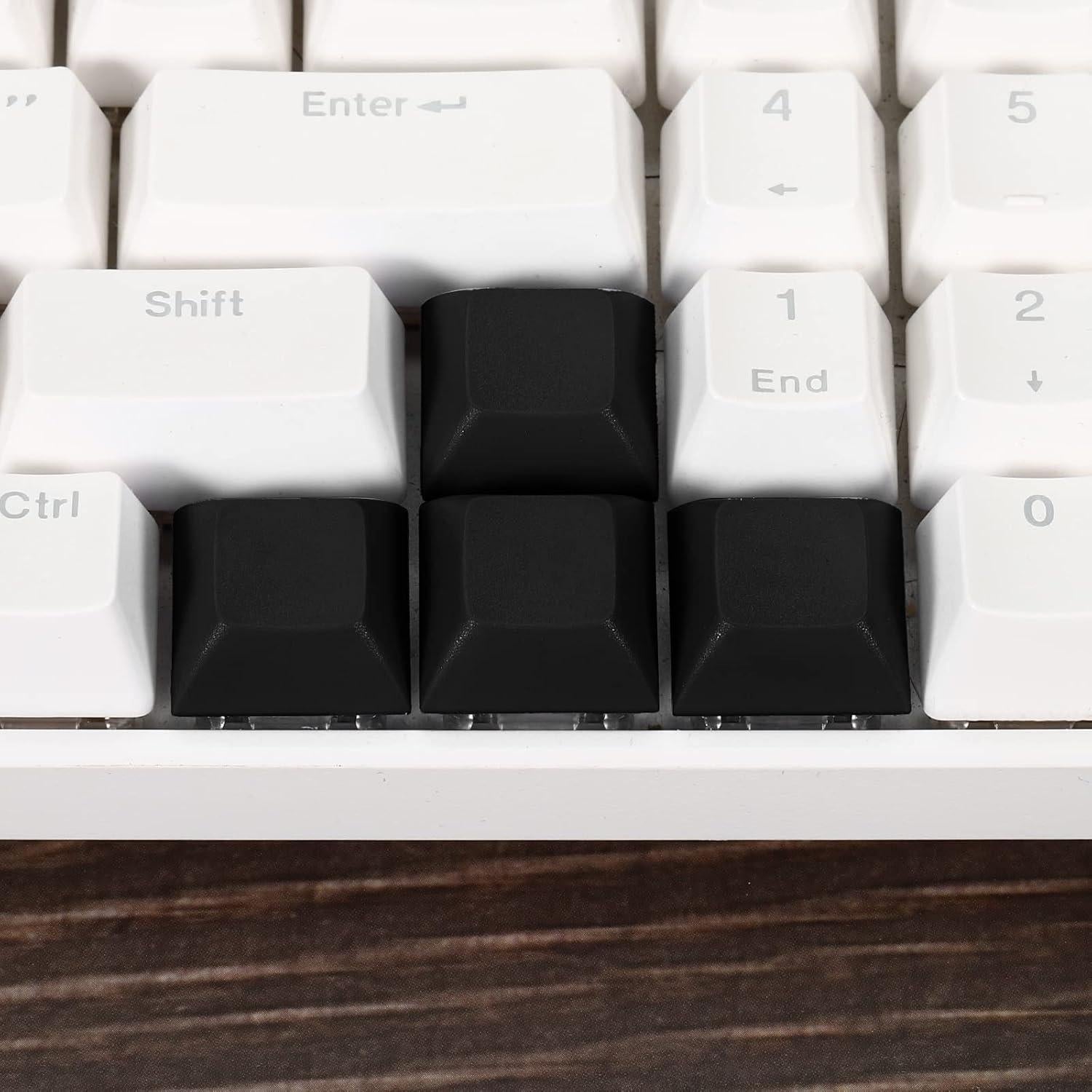 Teclas de Reemplazo PATIKIL PBT Negras para Teclado Mecánico MX - Paquete de 10