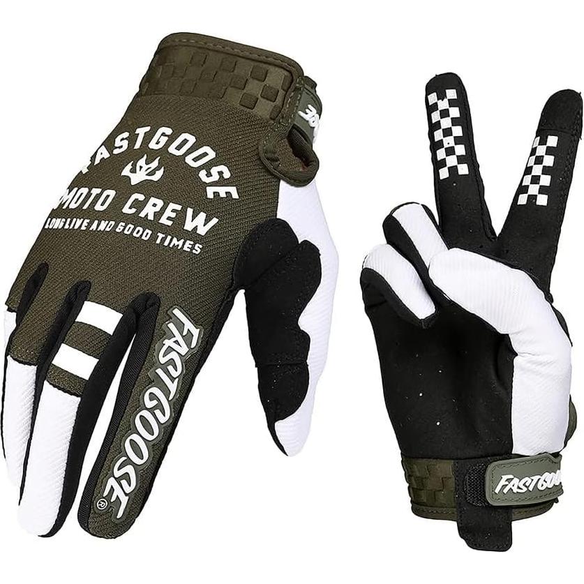 Guantes de Motocicleta QUENLOOP Unisex Táctiles y Acolchados