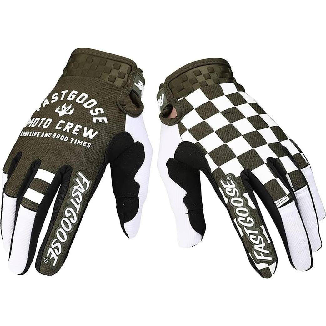 Guantes de Motocicleta QUENLOOP Unisex Táctiles y Acolchados