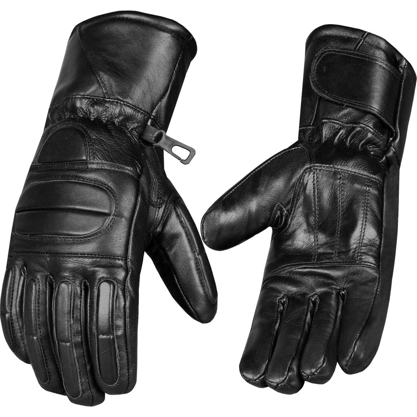 Guantes de Motocicleta Jackets 4 Bikes SL23 Térmicos Negros M