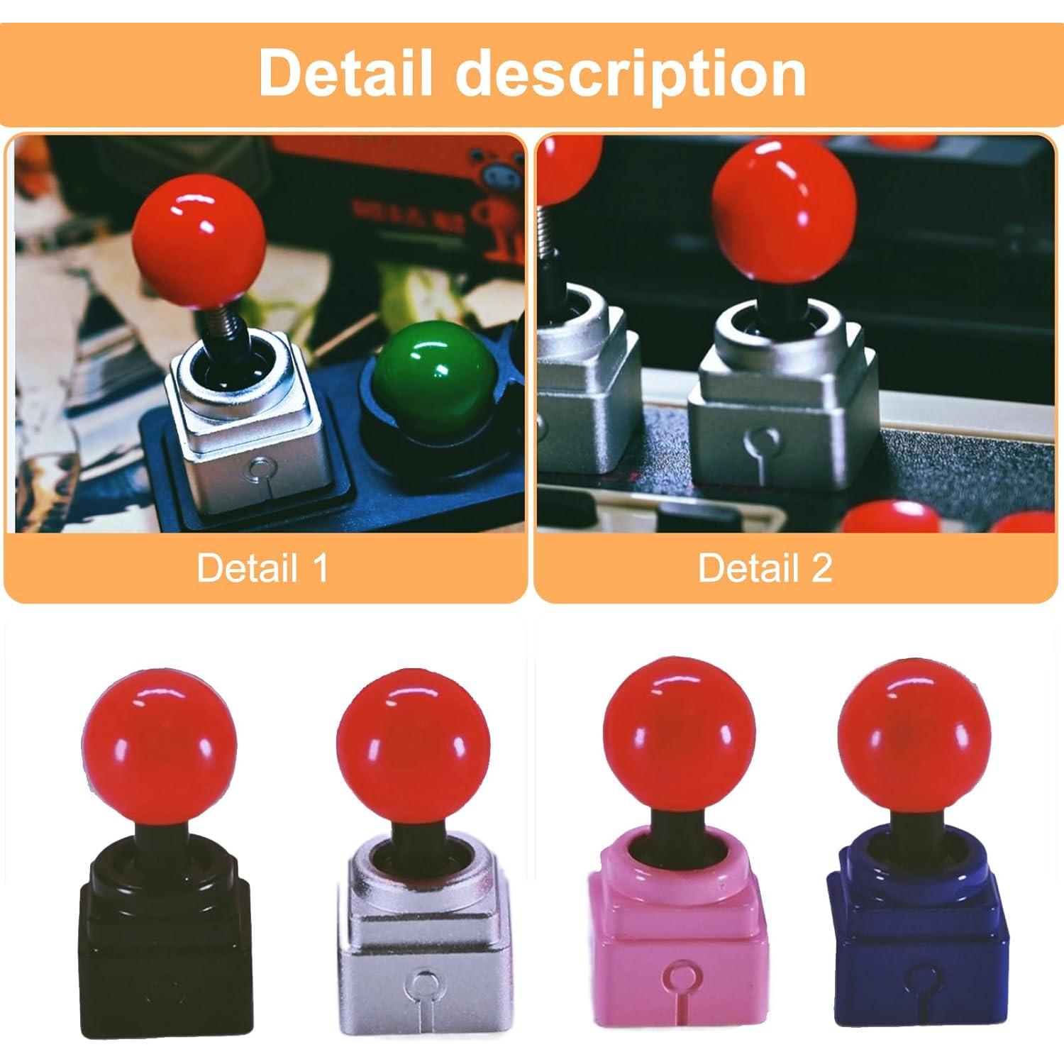 Tapa de Tecla de Metal Joystick Vintage para Teclados Mecánicos