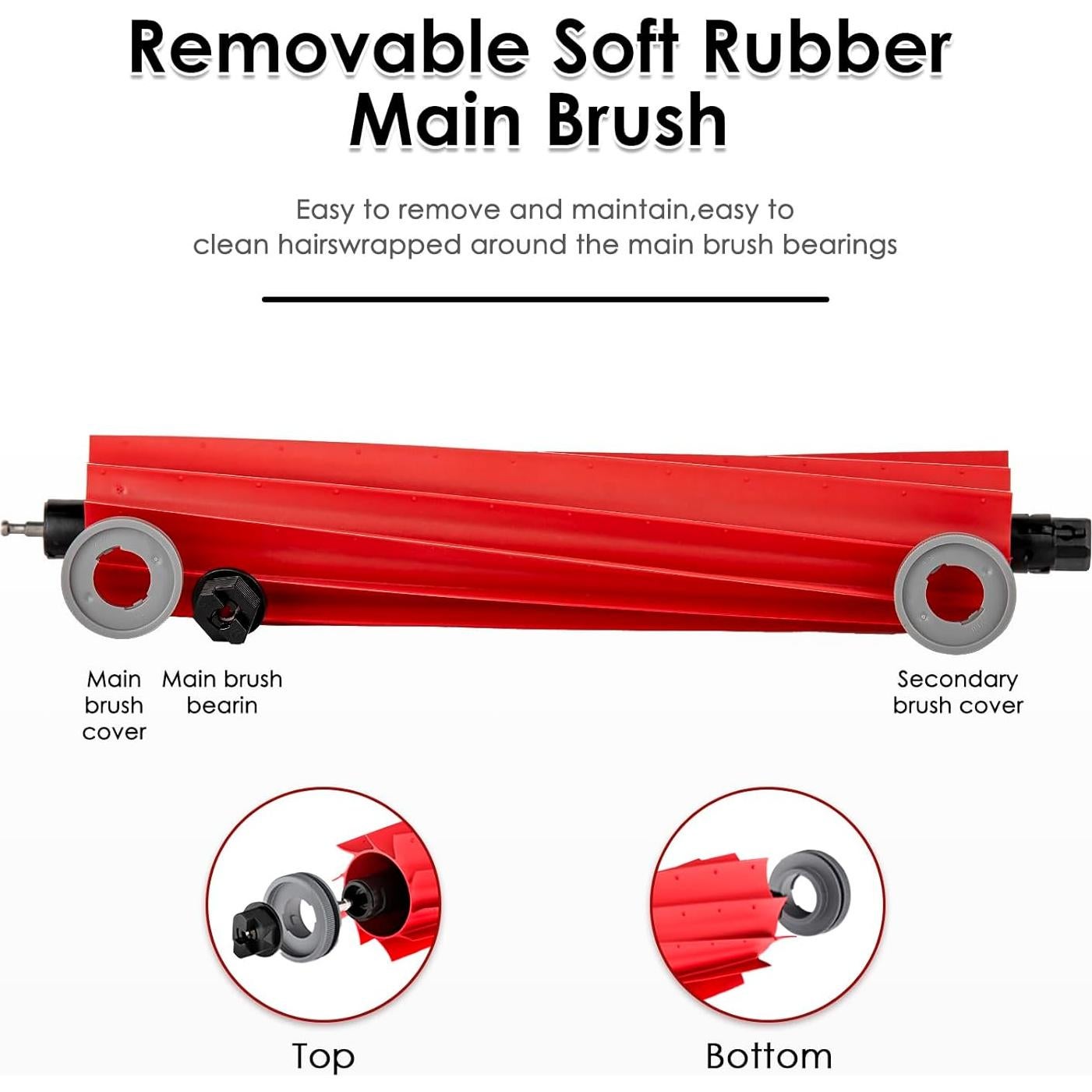 Kit de Repuestos CHAIN PEAK para Roborock QRevo S - 10 Piezas