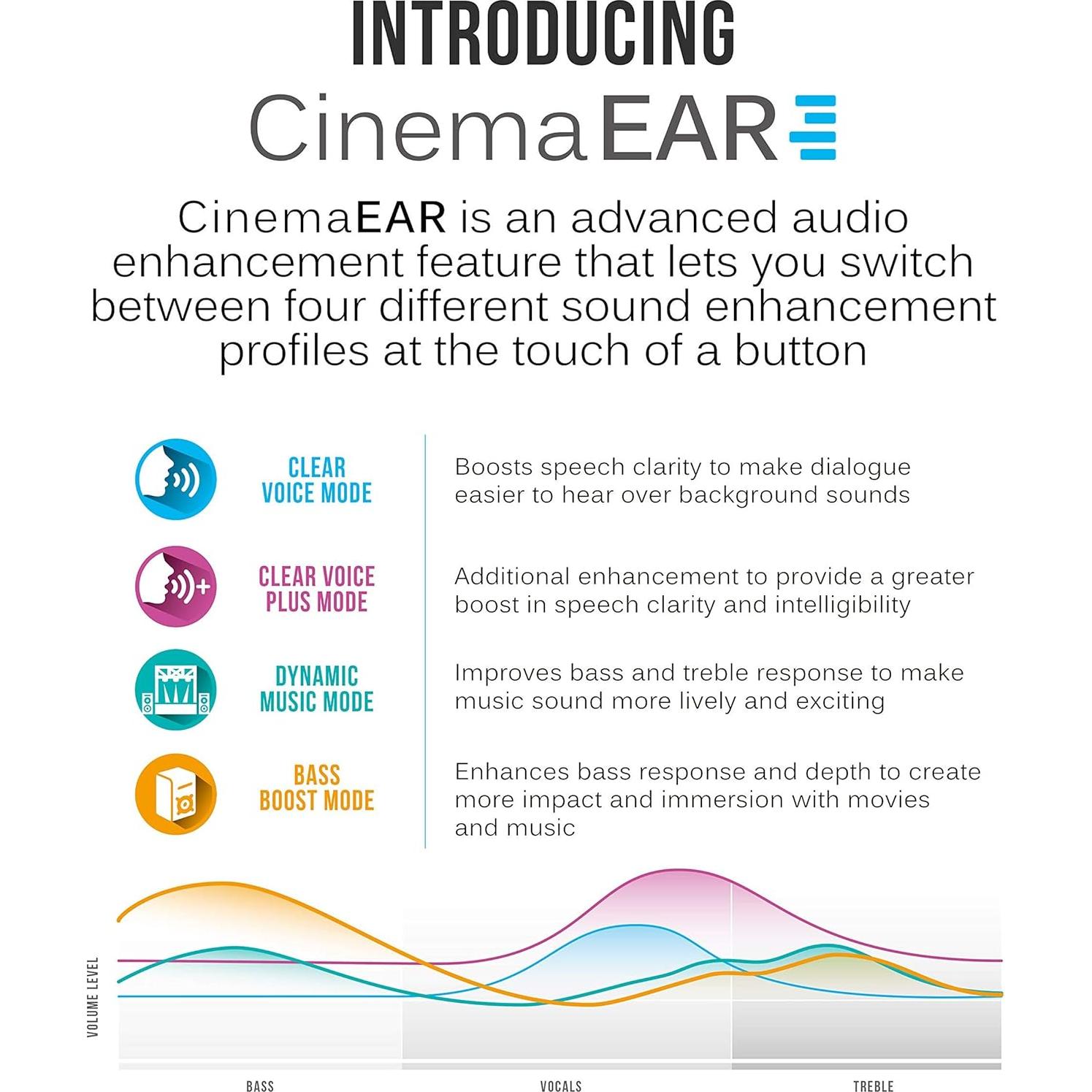 Auriculares Inalámbricos MEE audio Matrix Cinema Bluetooth 4.2