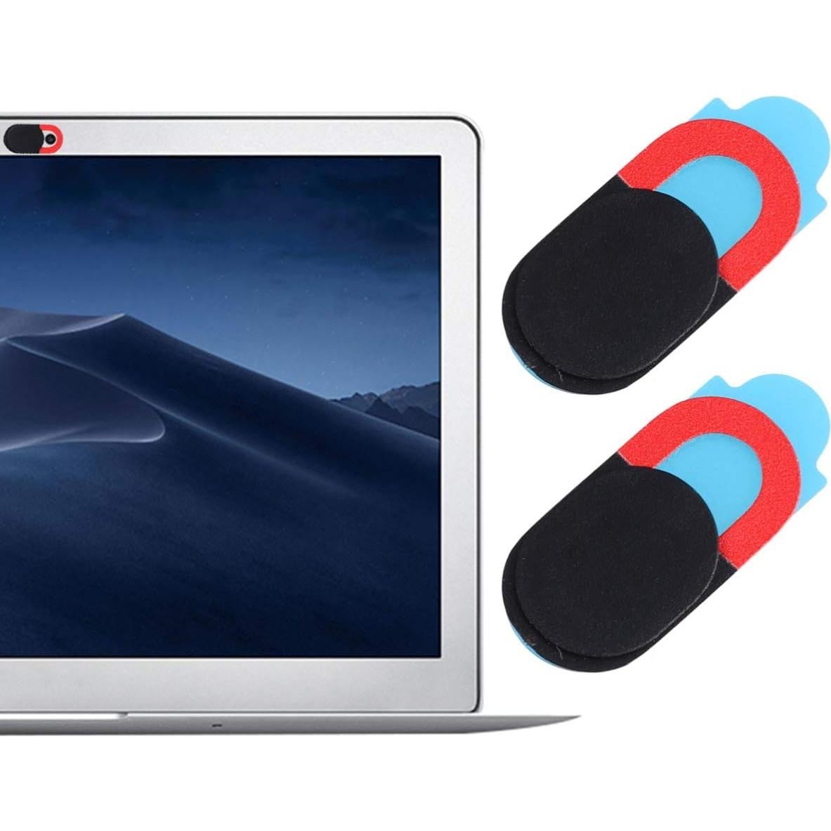 Cubierta de Webcam Uonlytech 6PCS Negro Privacidad Seguridad