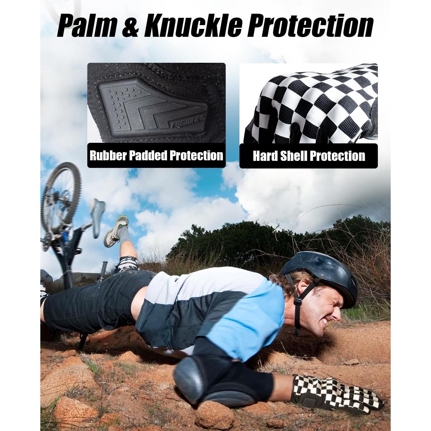 Guantes de Montaña RIGWARL Antideslizantes MTB Unisex