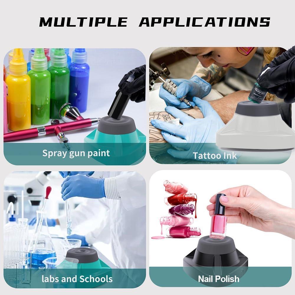 Mini Mezclador Vortex OZER 10000RPM Verde para Tintas y Cosméticos