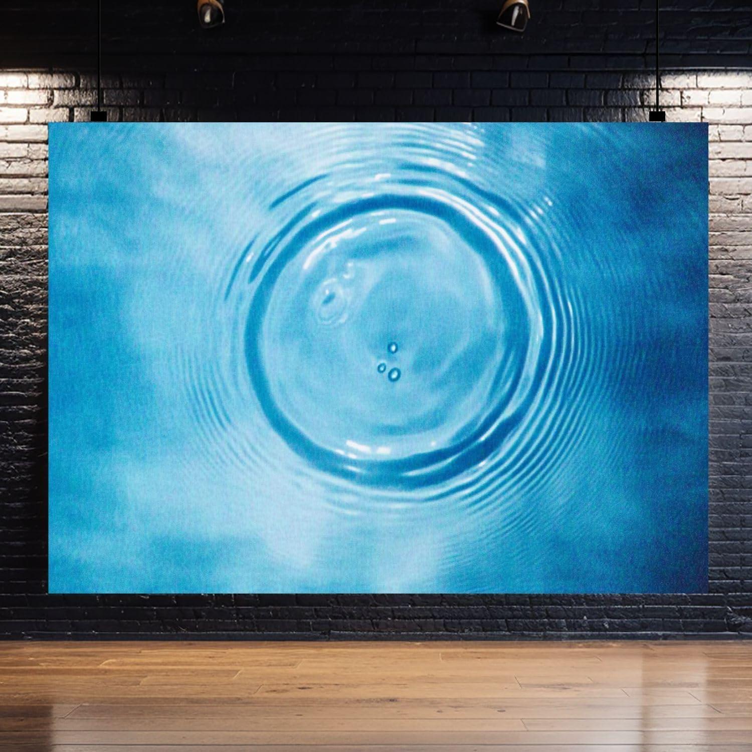 Fondo de Fotografía Kanworse 5x7ft Ondas para Retratos