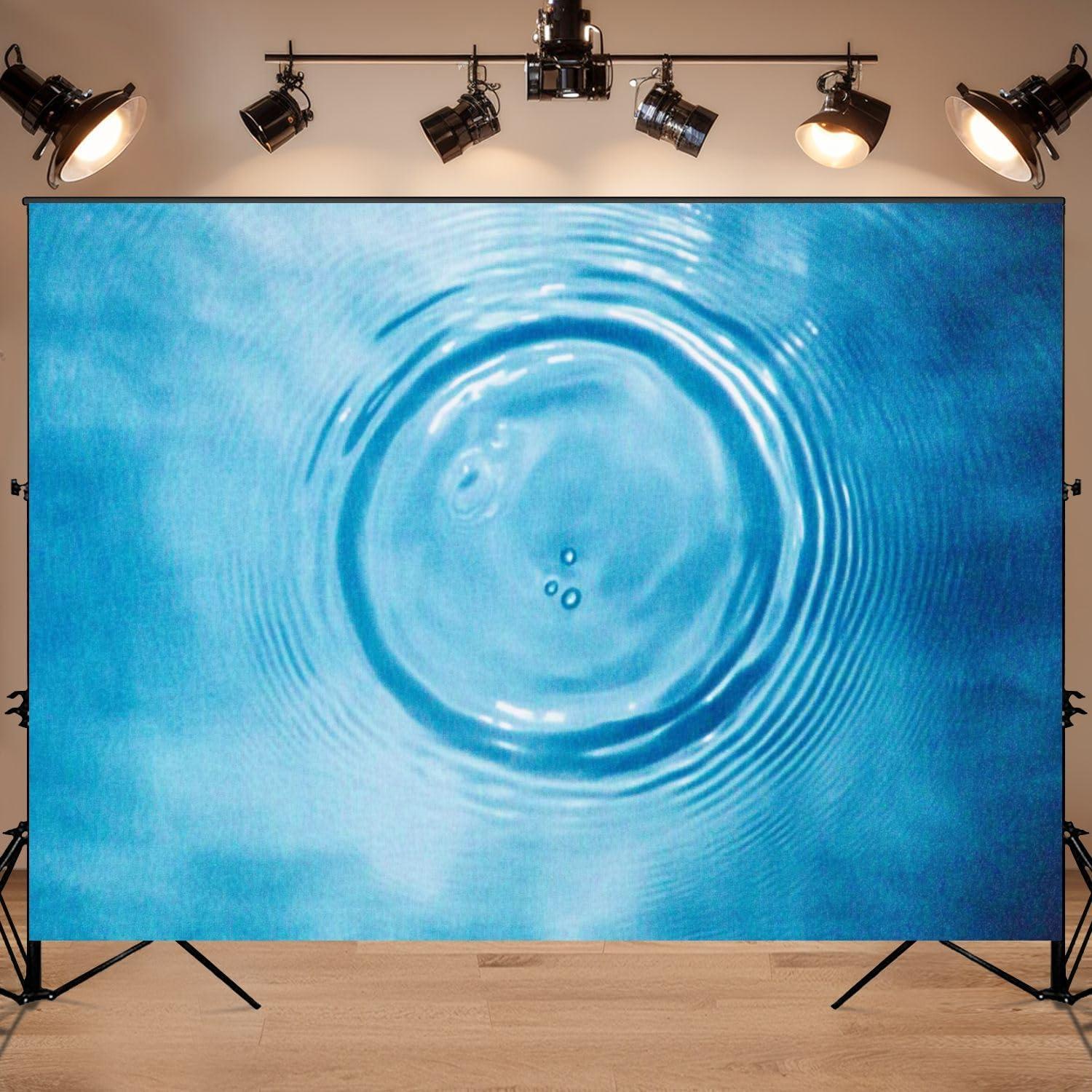 Fondo de Fotografía Kanworse 5x7ft Ondas para Retratos