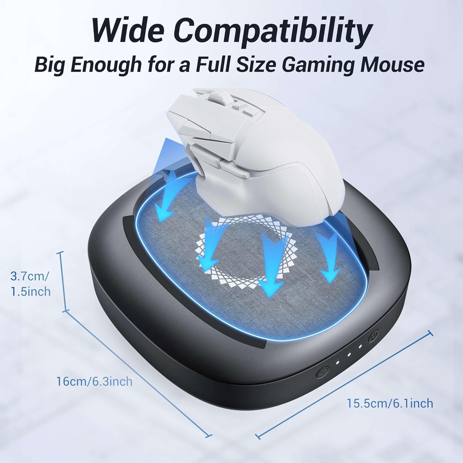 Mouse Jiggler Indetectable MEKASS con Temporizador Ultra-Silencioso
