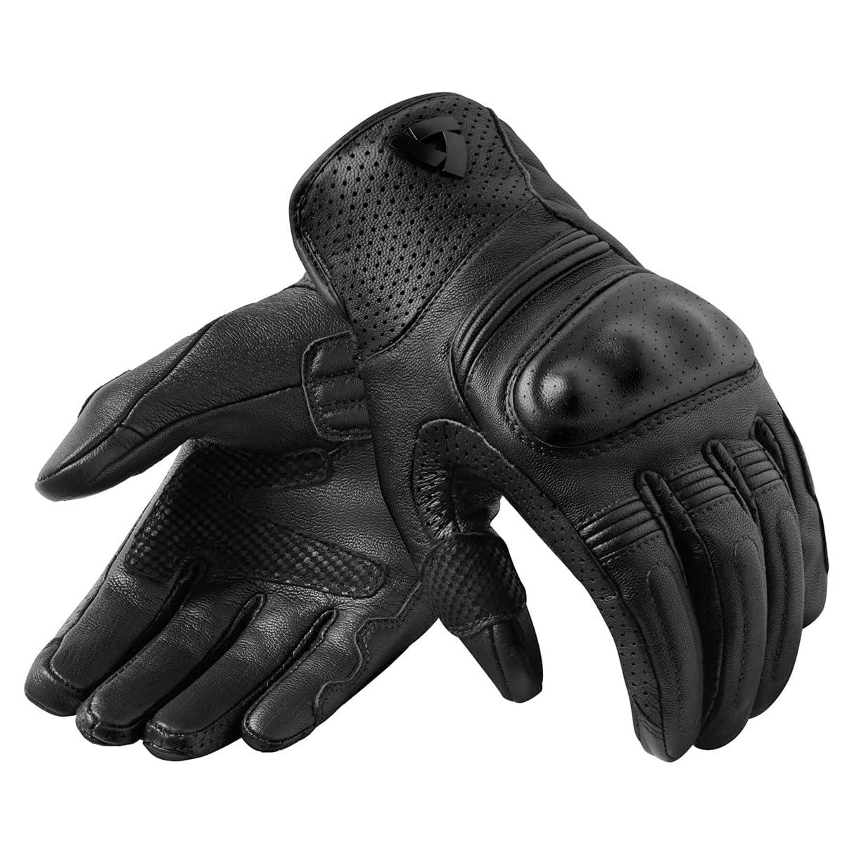 Guantes de Moto REV'IT! Monster 3 Hombre Cuero Negro