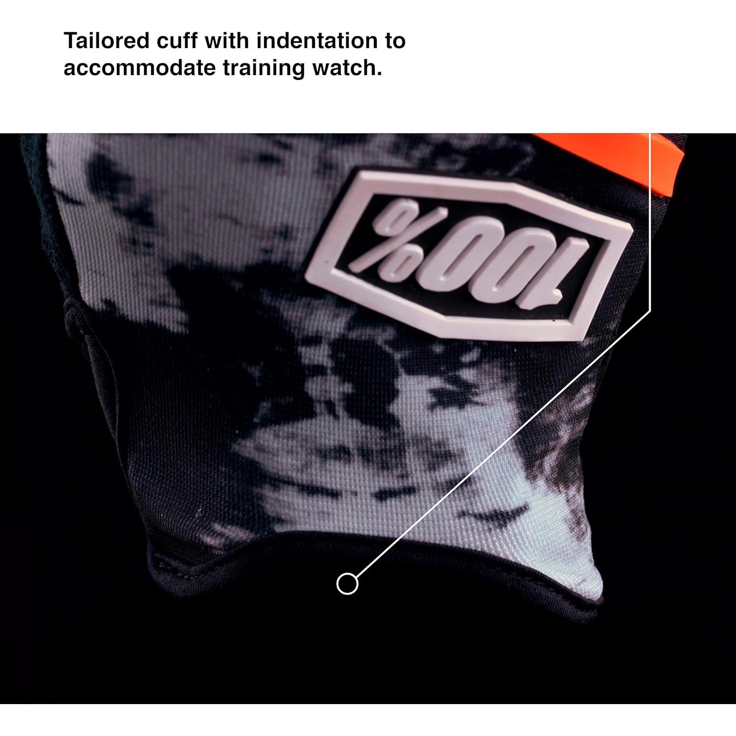 Guantes de Ciclismo 100% Ridecamp Medianos Rojos