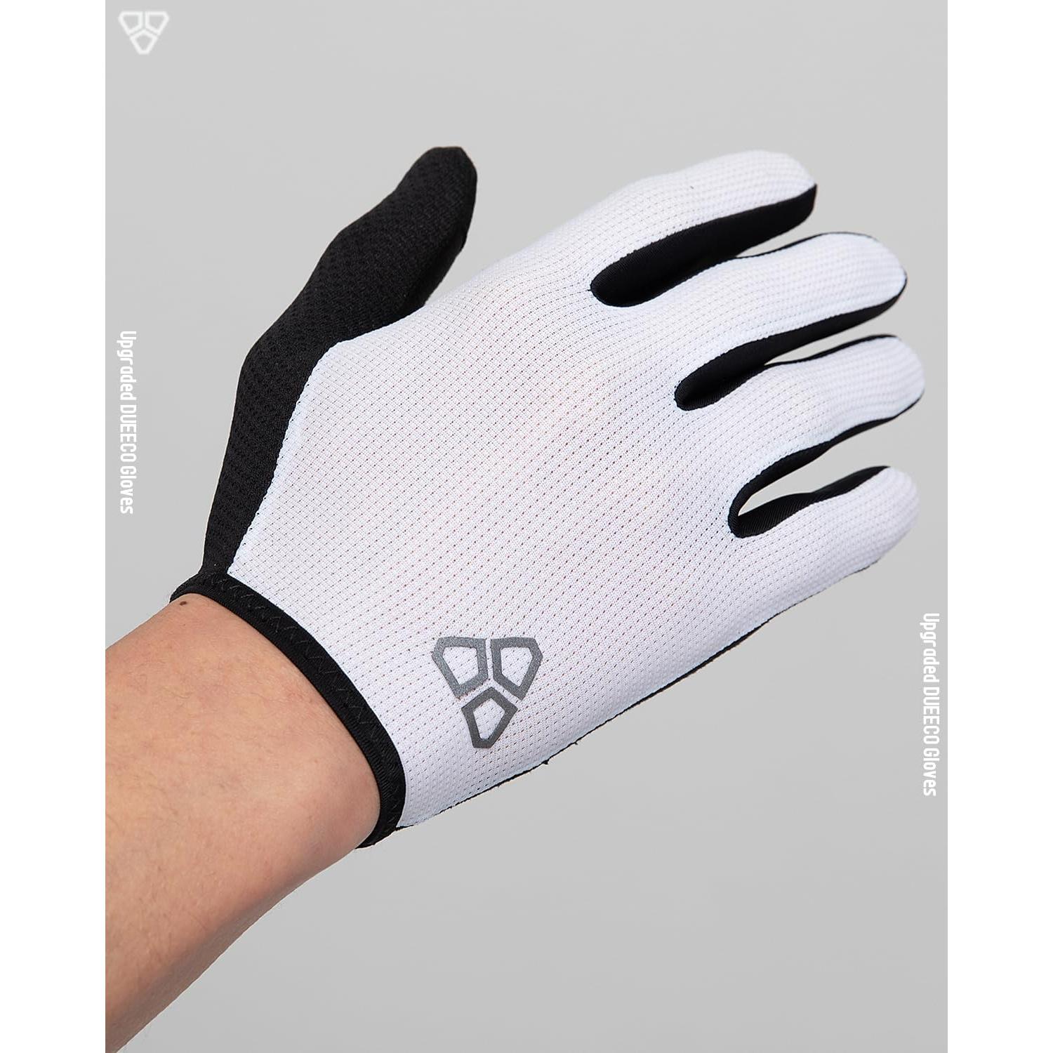 Guantes de Ciclismo DUEECO Finos Táctiles Negro Pequeño