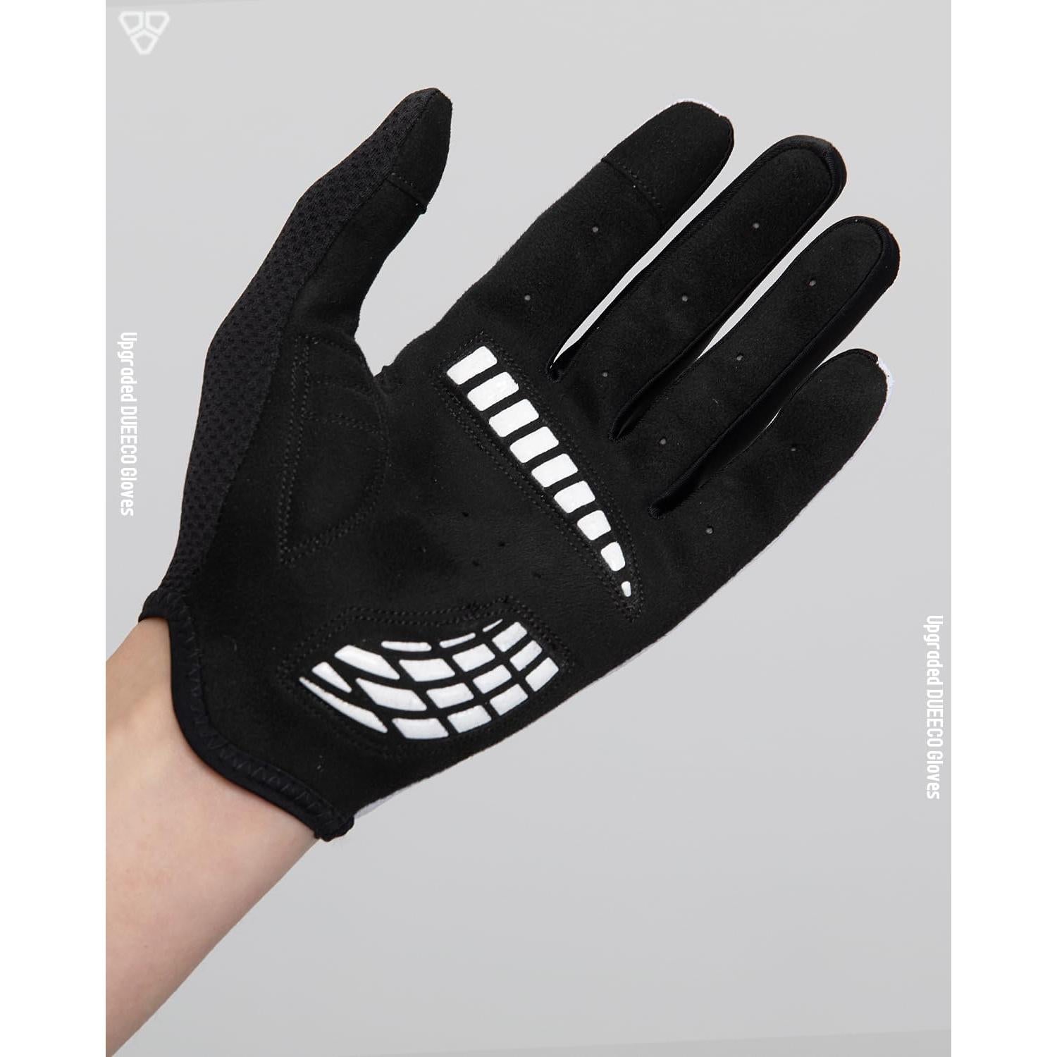 Guantes de Ciclismo DUEECO Finos Táctiles Negro Pequeño