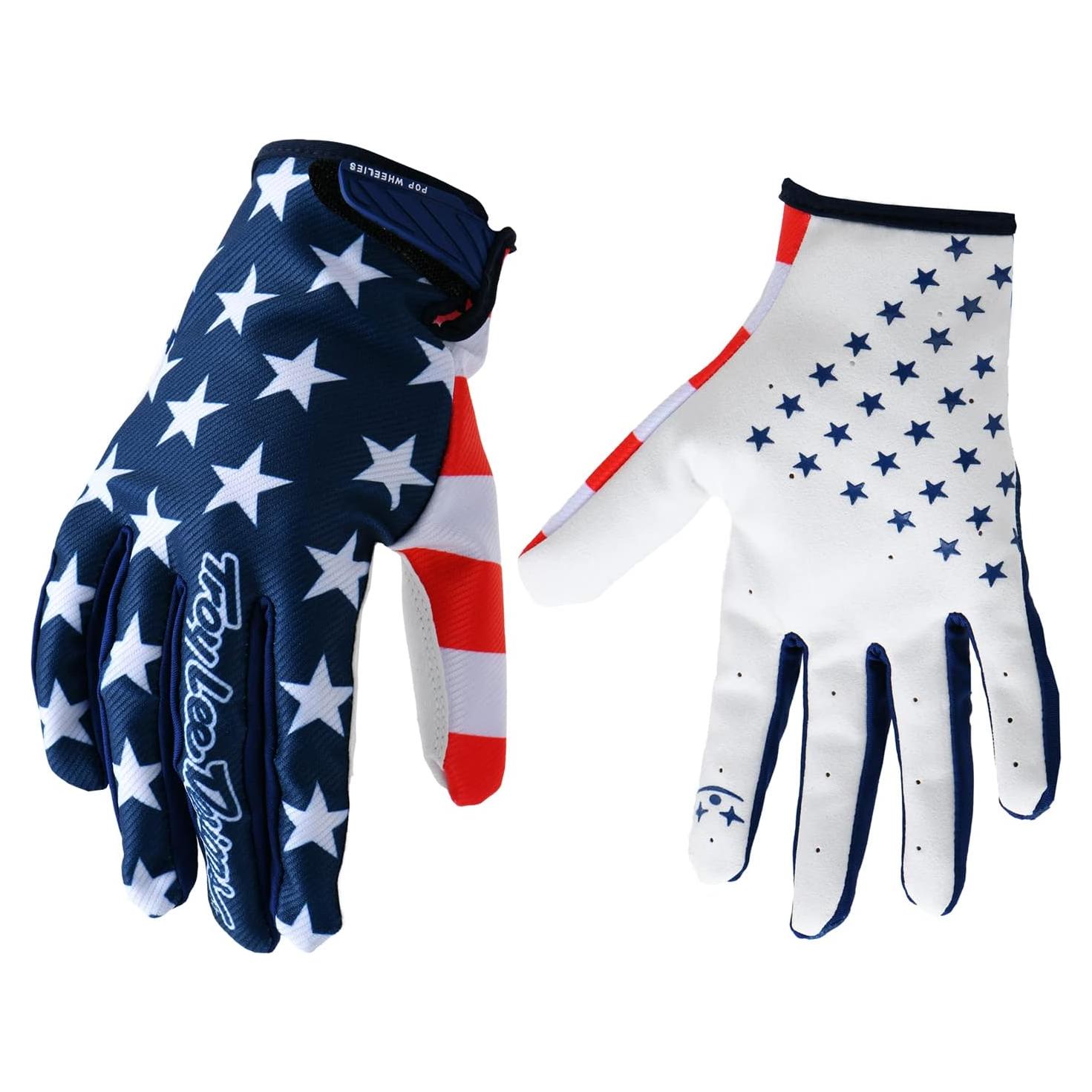 Guantes de Ciclismo EXCEREY con Bandera Americana - Unisex