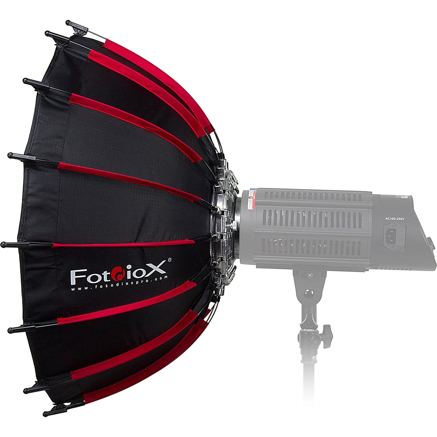 Plato de Belleza Plegable Fotodiox DLX 61cm Softbox con Difusor