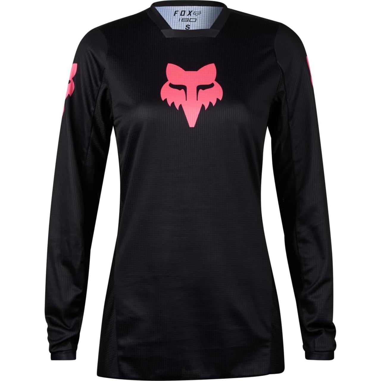 Jersey de Motocross Fox Racing Blackout Mujer - Negro
