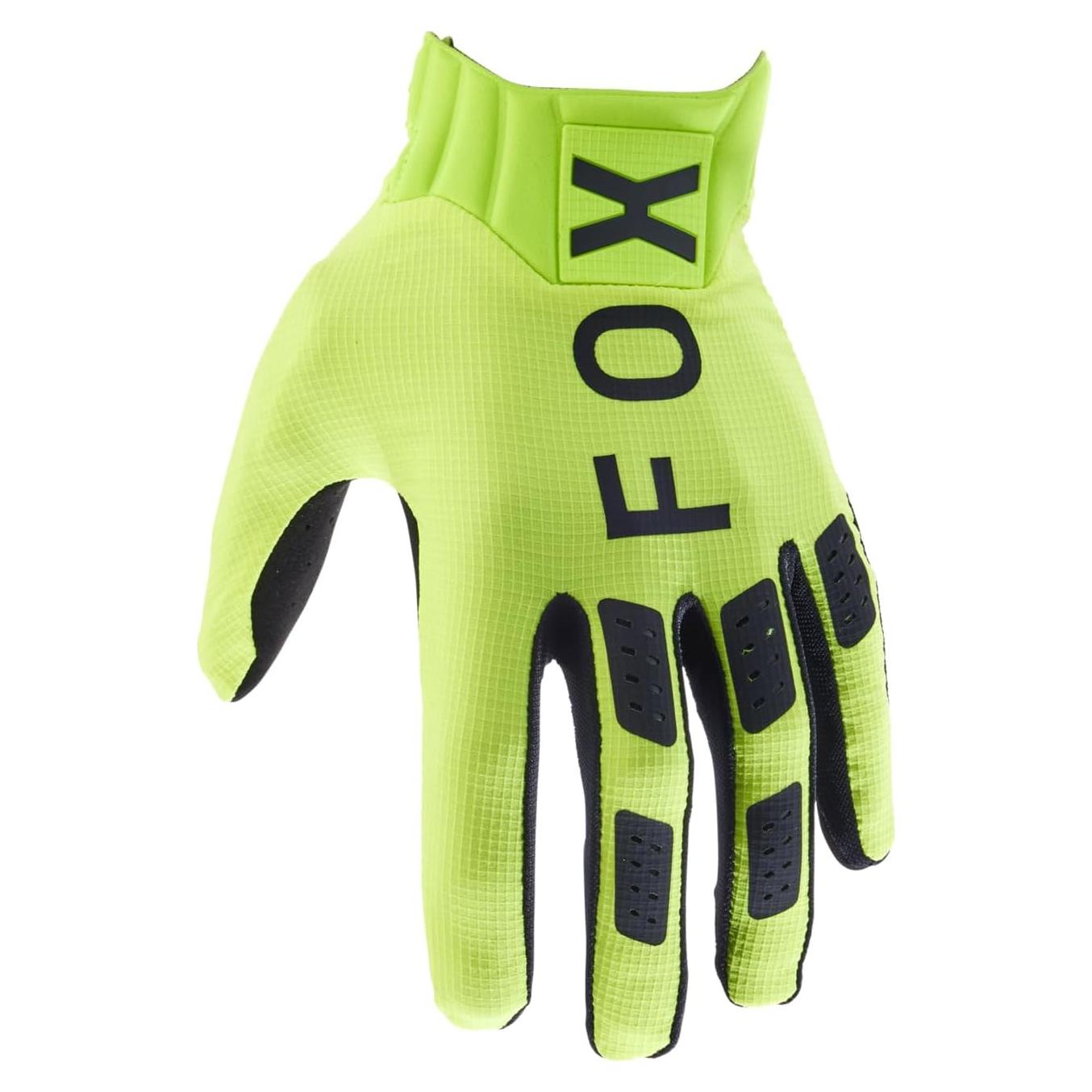 Guante de Motocross Fox Racing Flexair Amarillo Mediano
