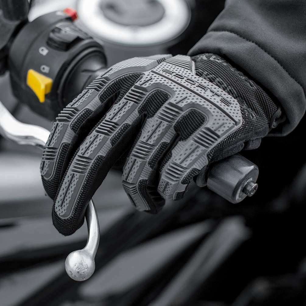 Guantes de Ciclismo ROCKBROS con Protección y Gel Negro