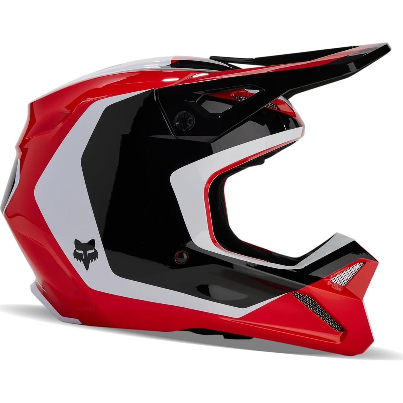 Casco de Motocross Fox Racing V1 Negro/Azul 2.68 kg