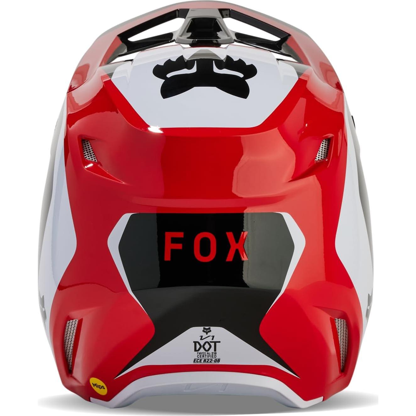 Casco de Motocross Fox Racing V1 Negro/Azul 2.68 kg