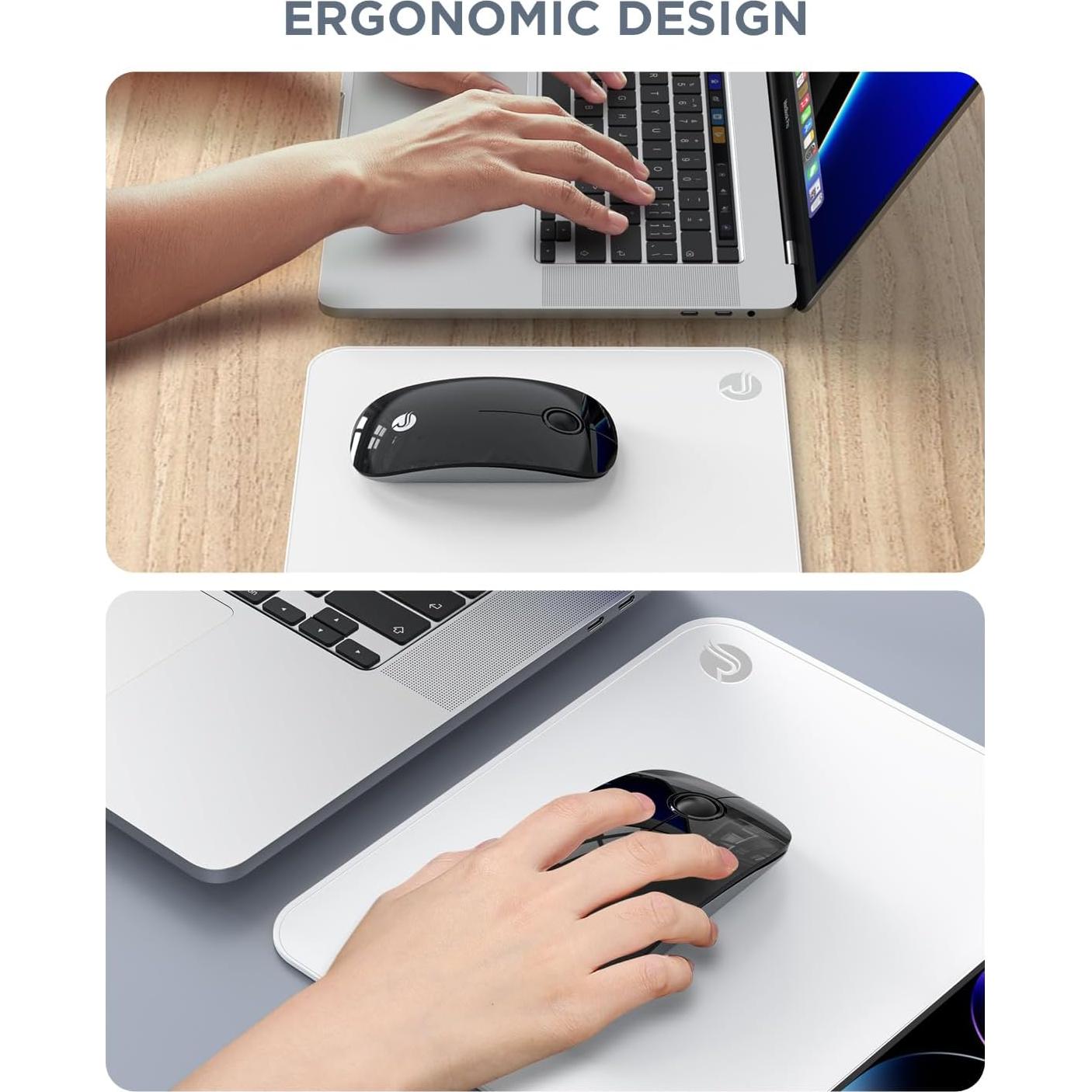 Ratón Inalámbrico Bluetooth RAPIQUE R306 - 1600 DPI, Silencioso