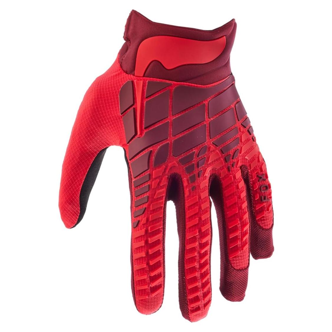 Guante de Motocross Fox Racing 360 Rojo Fluorescente Mediano