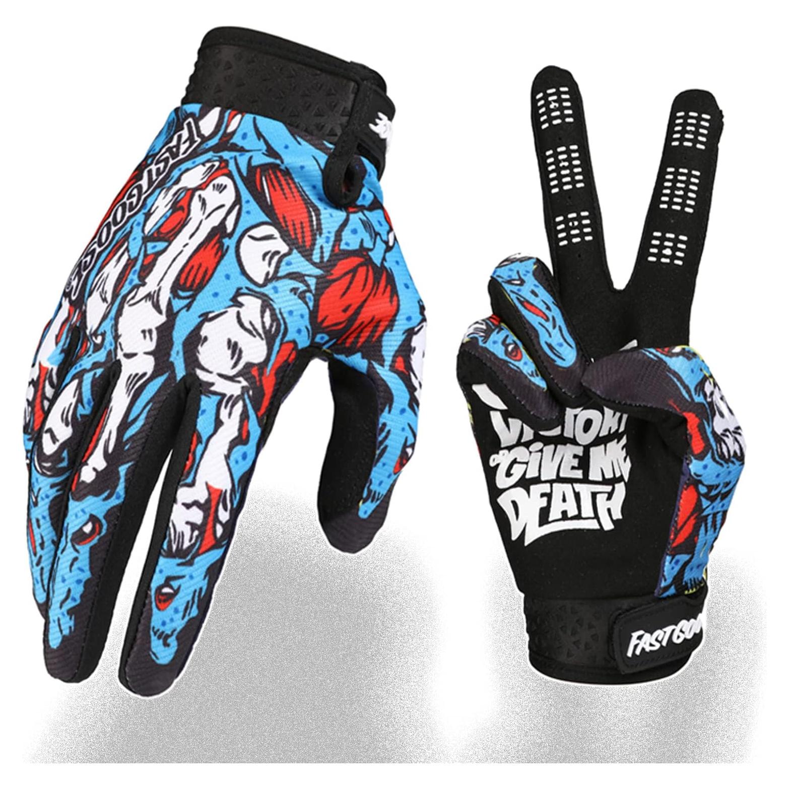 Guantes de Motocicleta FASTGOOSE Unisex Transpirables