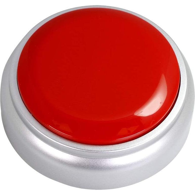 Botón Grabador de Sonido 30 Segundos Cover RM5-WR Rojo Plata