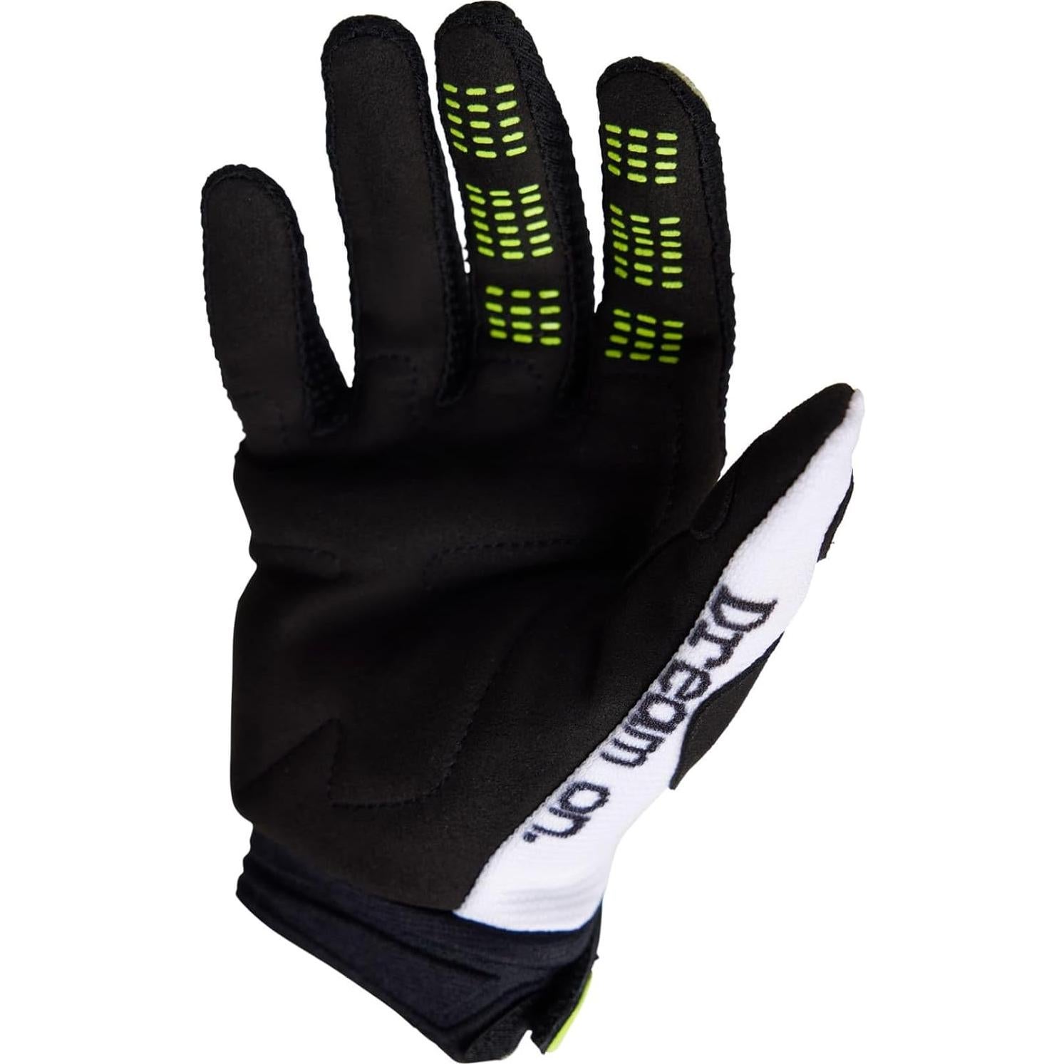 Guante de Motocross Fox Racing Yth 180 Verde Pálido Mediano