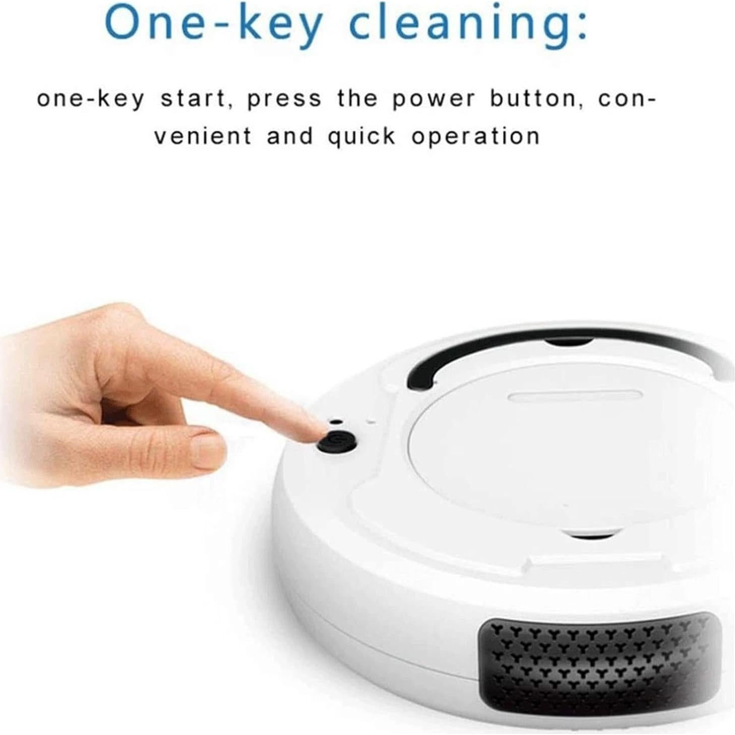 Aspiradora Robot Beyori Inteligente 6.5cm Carga Automática